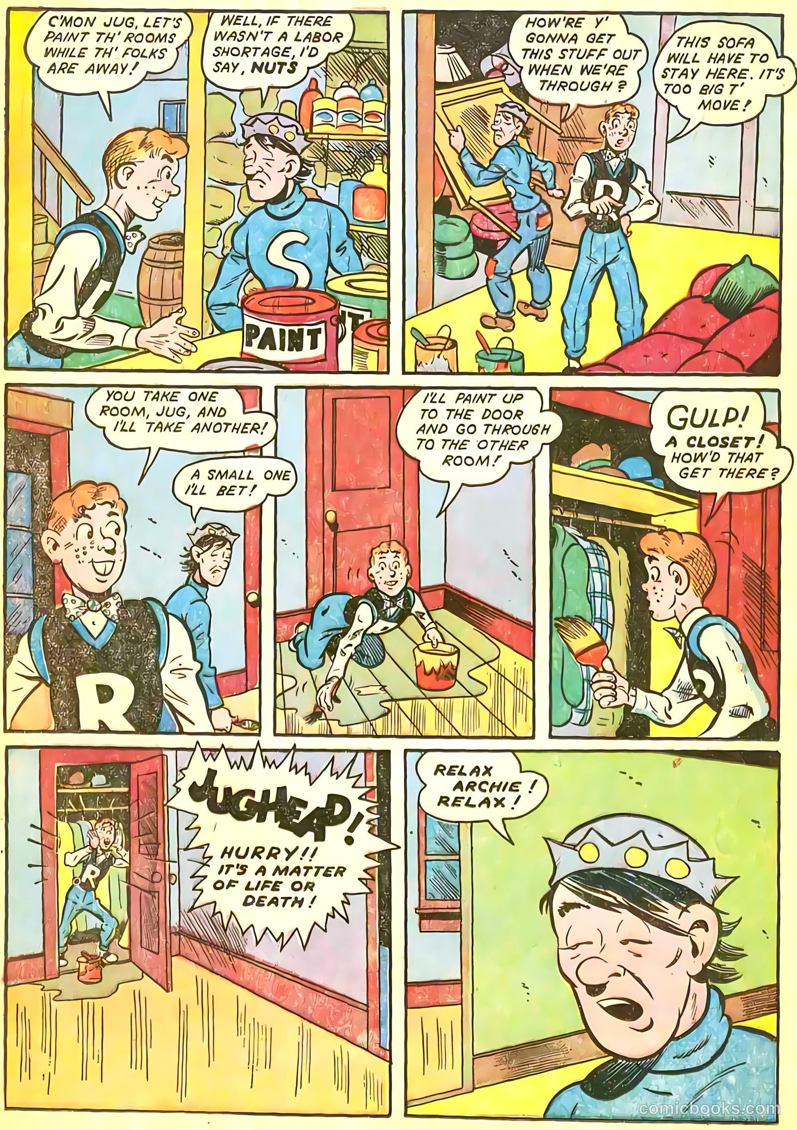 Pep Comics #45 (1944) — page 36 of 60