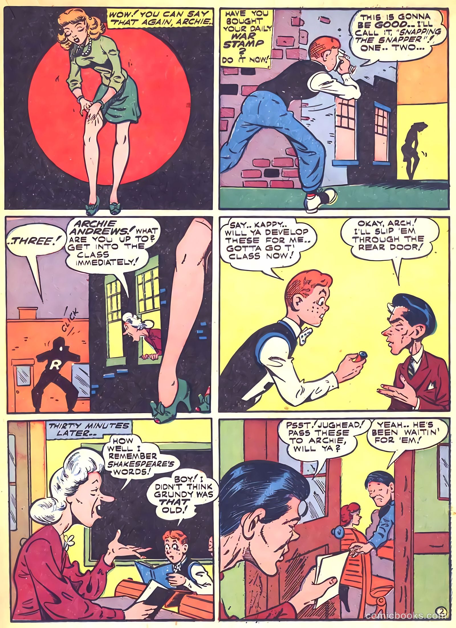 Pep Comics #48 (1944) — page 35 of 60