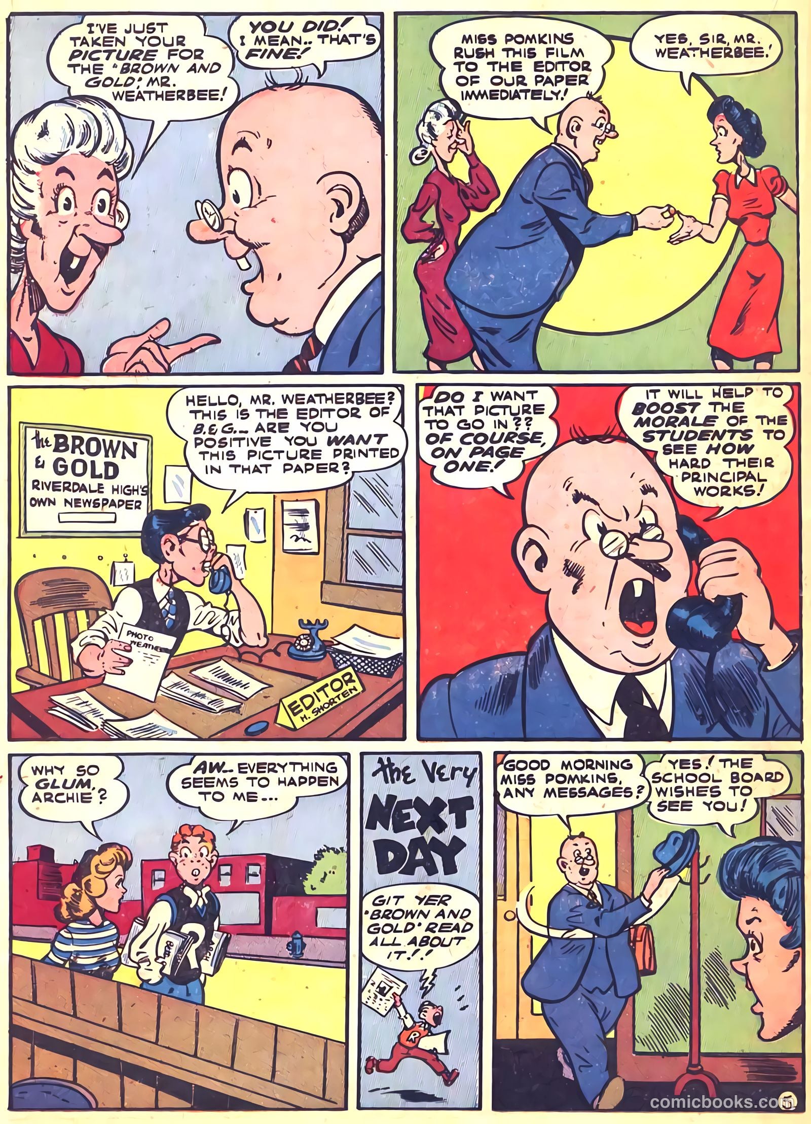 Pep Comics #48 (1944) — page 38 of 60