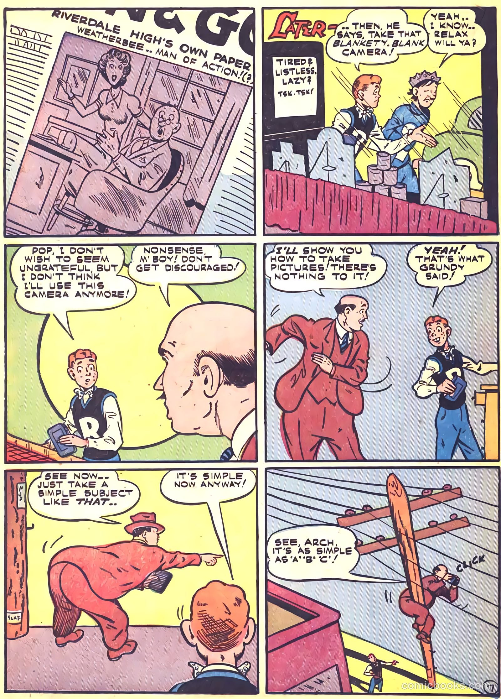 Pep Comics #48 (1944) — page 40 of 60