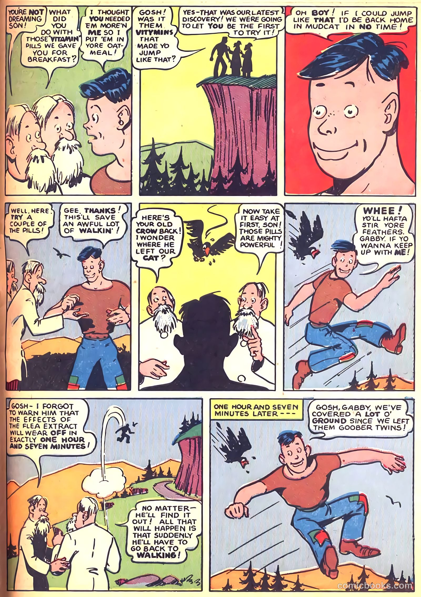 Pep Comics #48 (1944) — page 55 of 60
