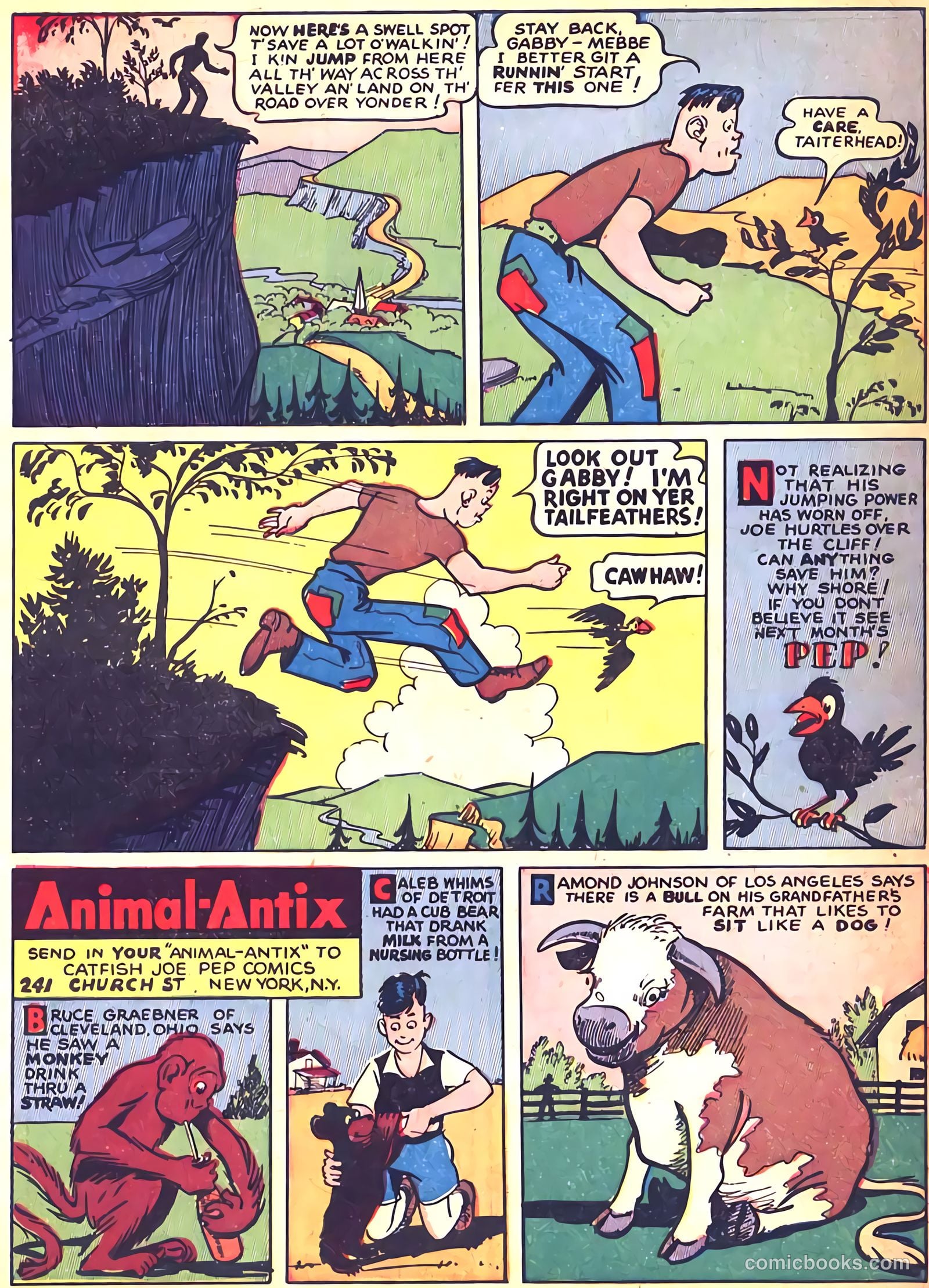 Pep Comics #48 (1944) — page 56 of 60