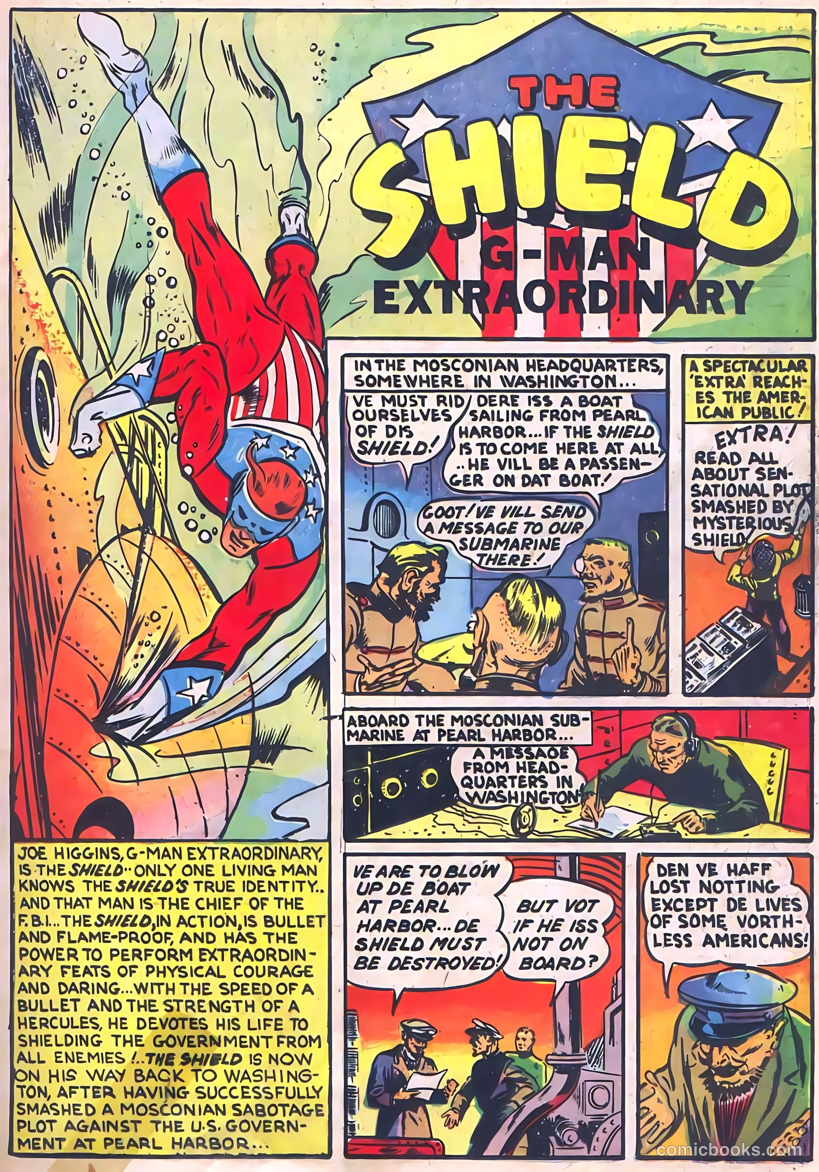 Pep Comics #5 (1940) — page 3 of 68