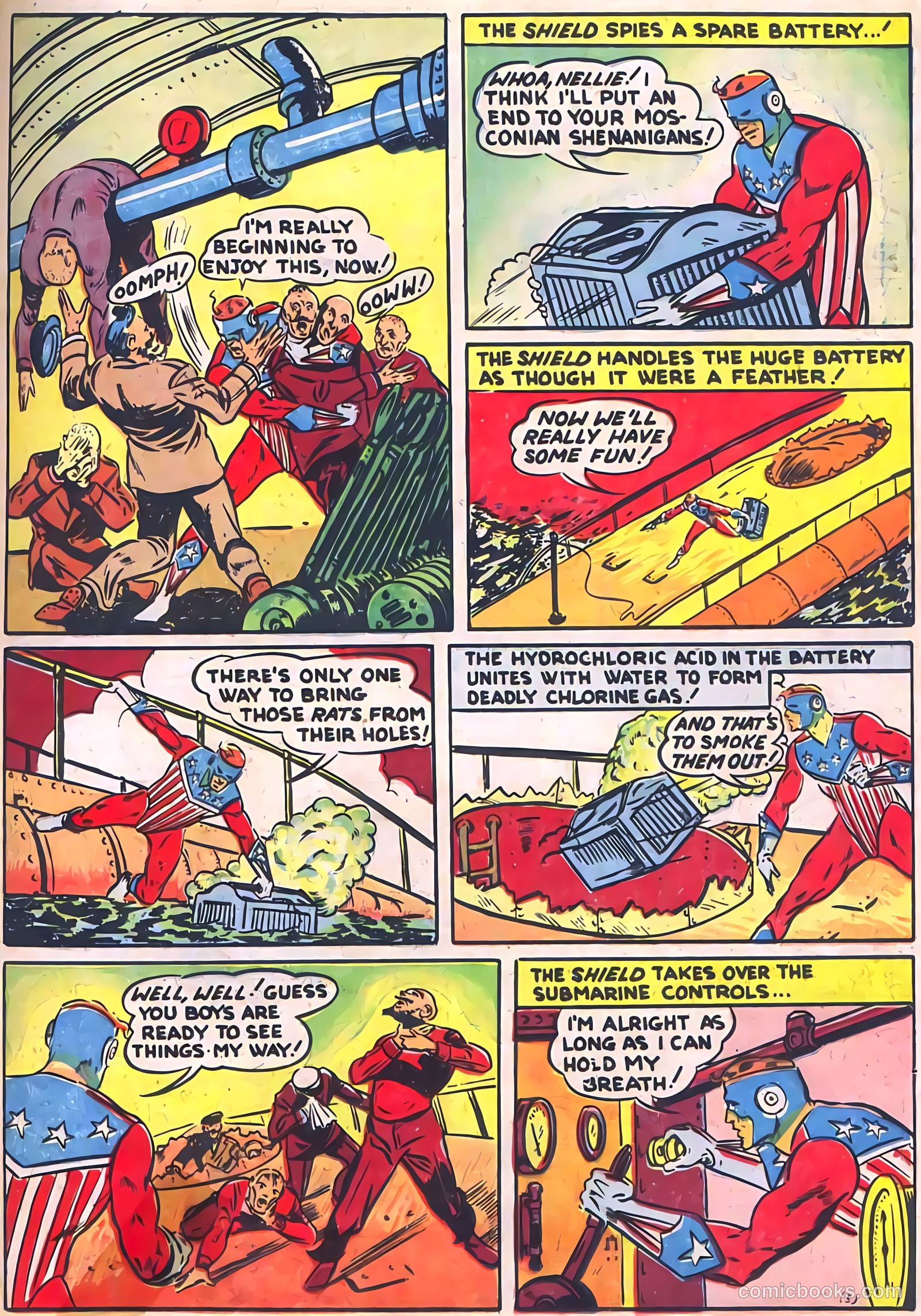 Pep Comics #5 (1940) — page 7 of 68
