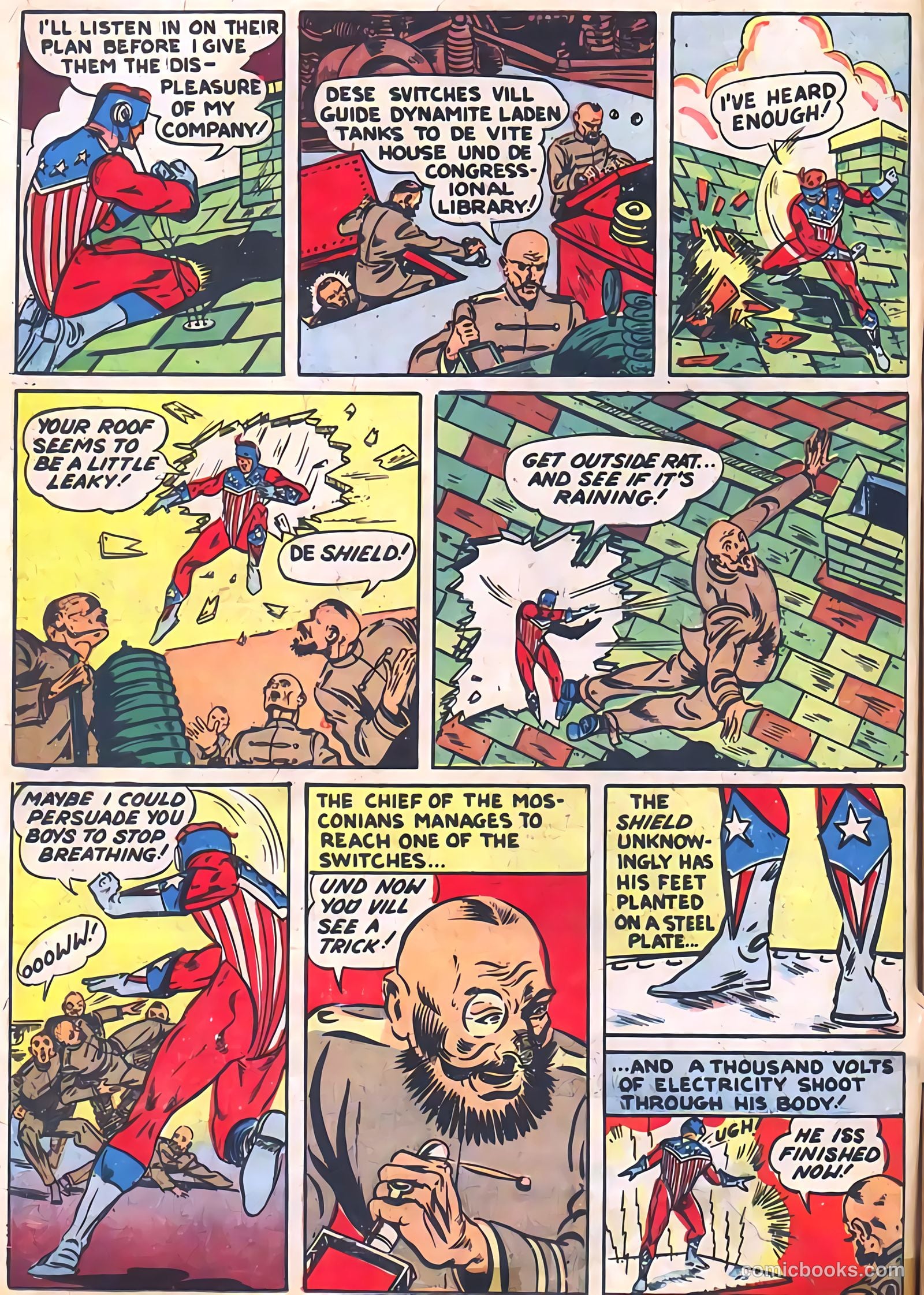 Pep Comics #5 (1940) — page 10 of 68