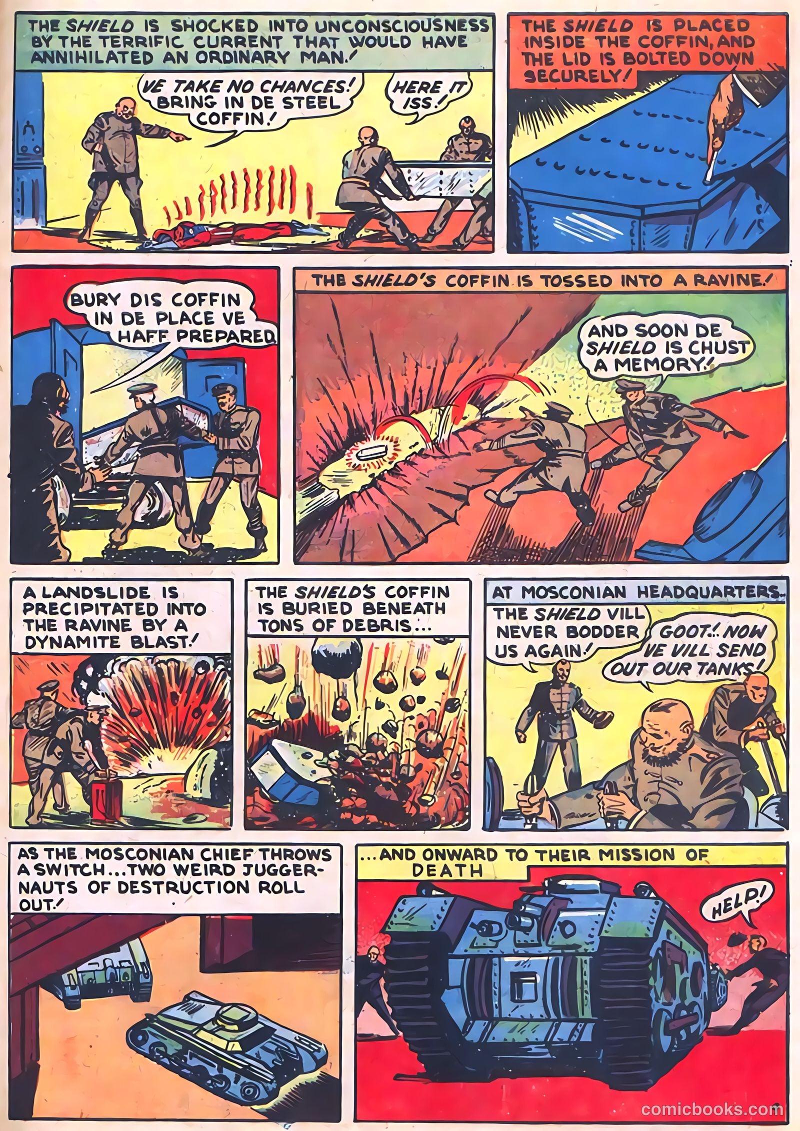 Pep Comics #5 (1940) — page 11 of 68