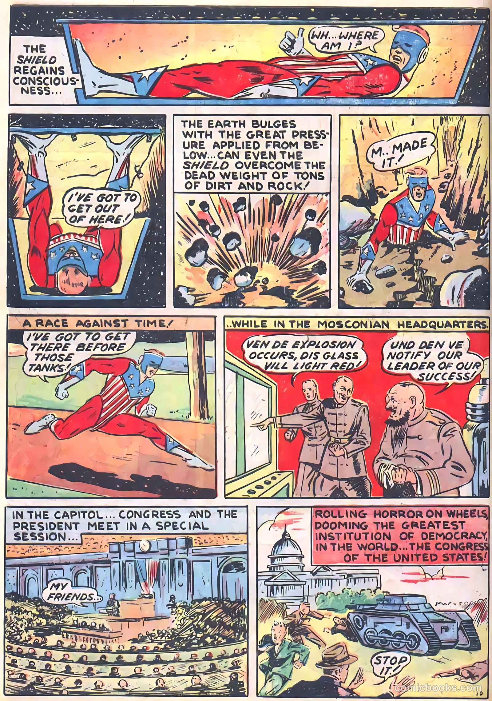 Pep Comics #5 (1940) — page 12 of 68
