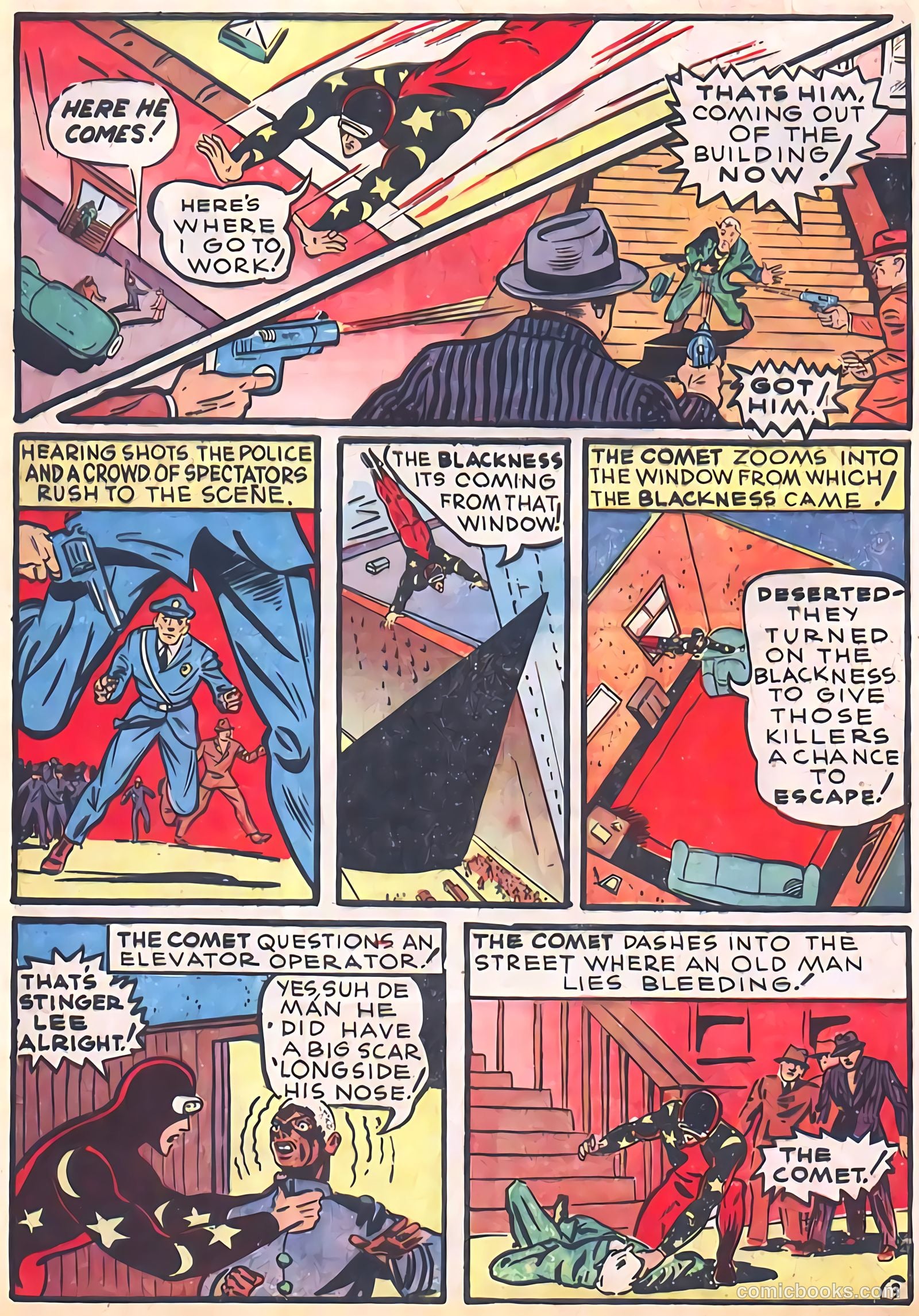 Pep Comics #5 (1940) — page 16 of 68