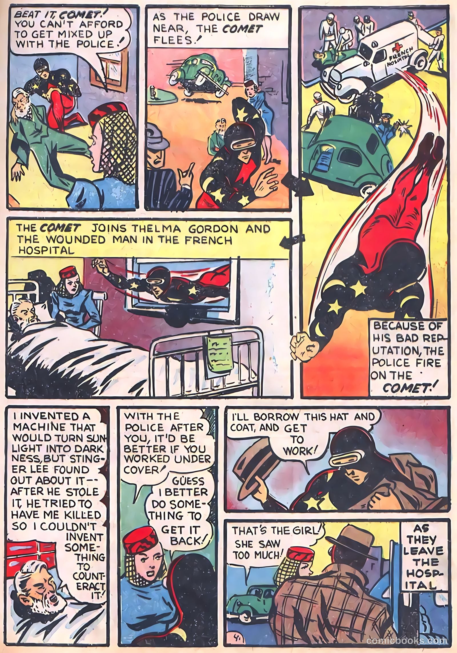 Pep Comics #5 (1940) — page 17 of 68