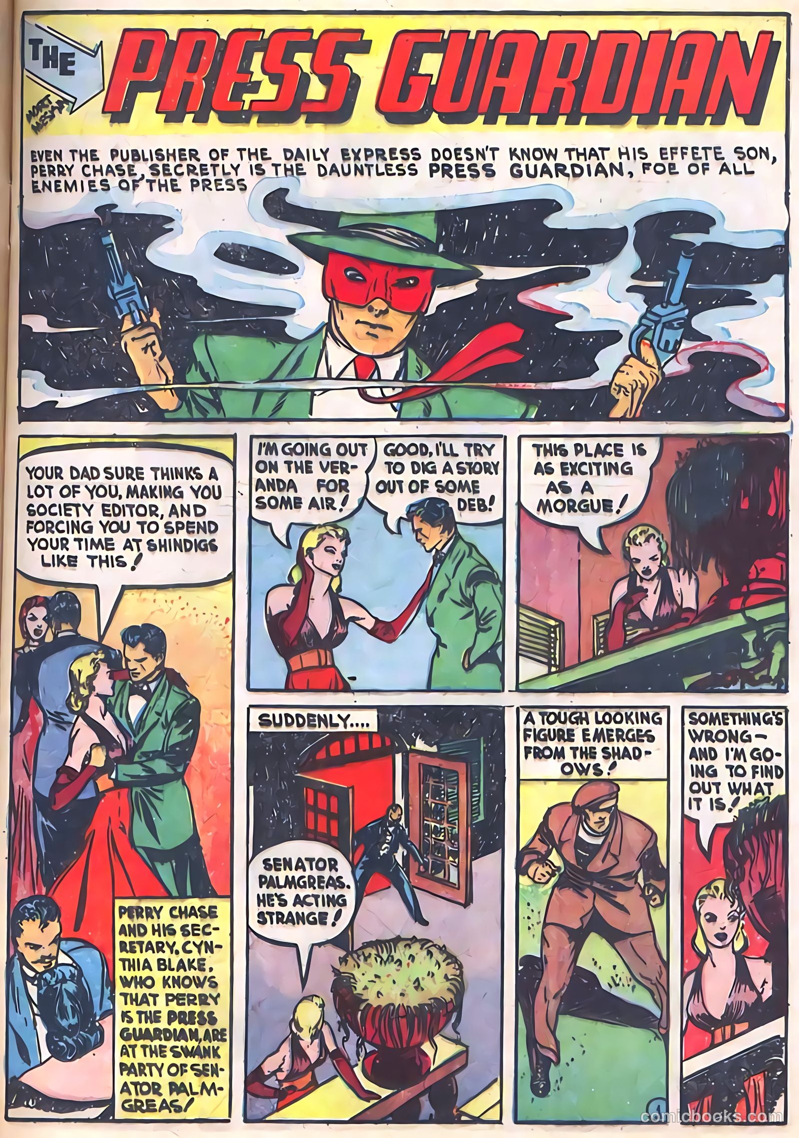Pep Comics #5 (1940) — page 21 of 68