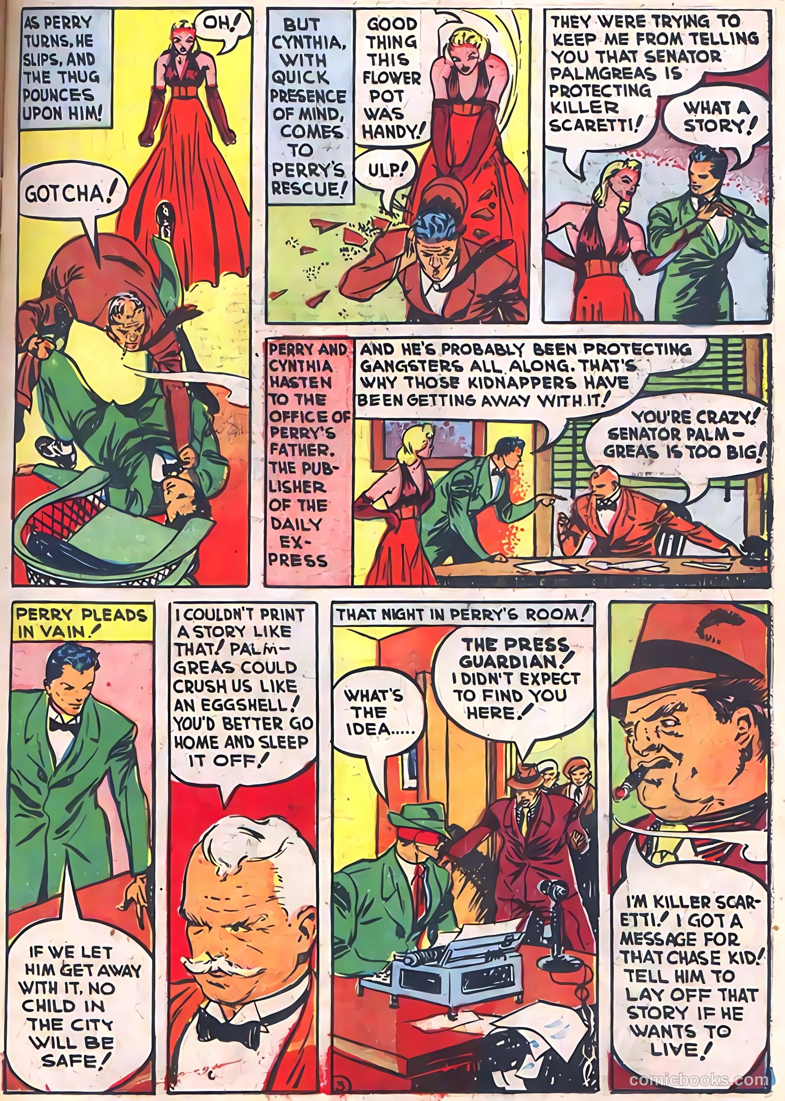 Pep Comics #5 (1940) — page 23 of 68