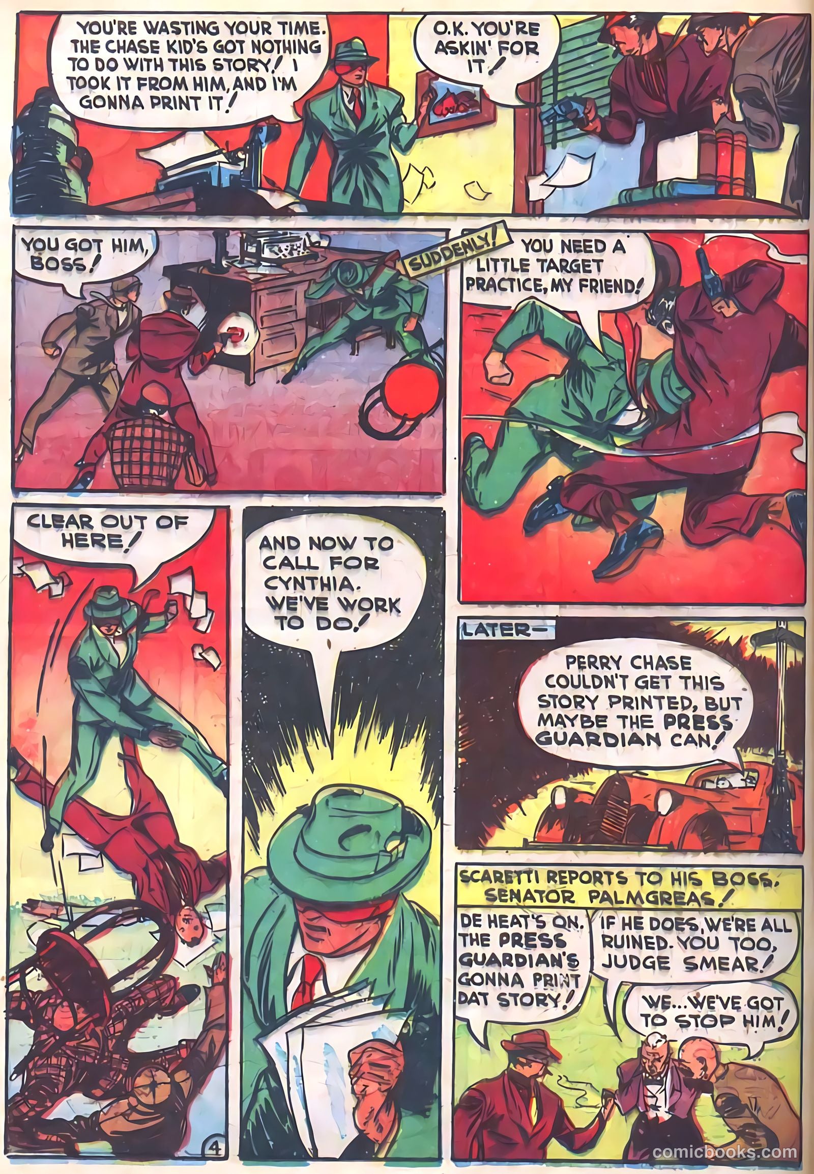 Pep Comics #5 (1940) — page 24 of 68