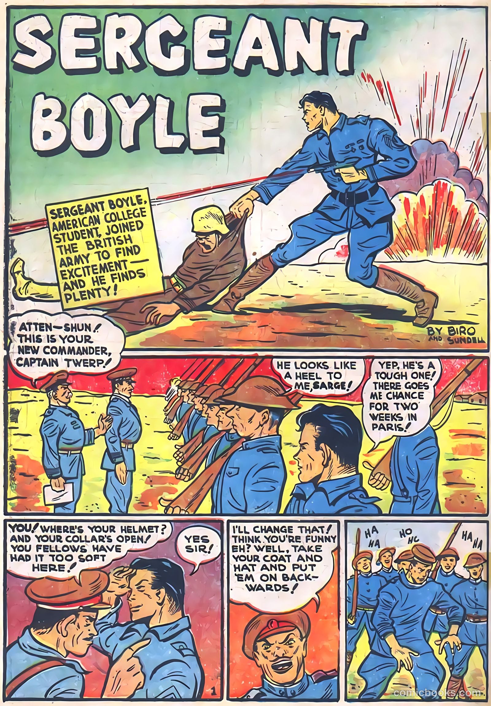 Pep Comics #5 (1940) — page 34 of 68