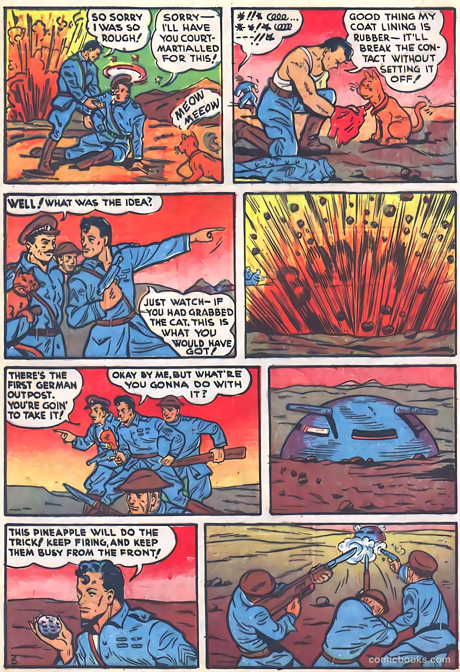 Pep Comics #5 (1940) — page 36 of 68