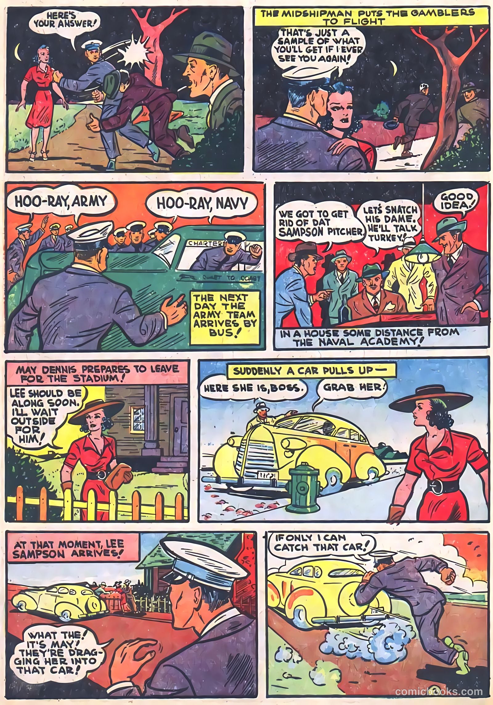 Pep Comics #5 (1940) — page 42 of 68