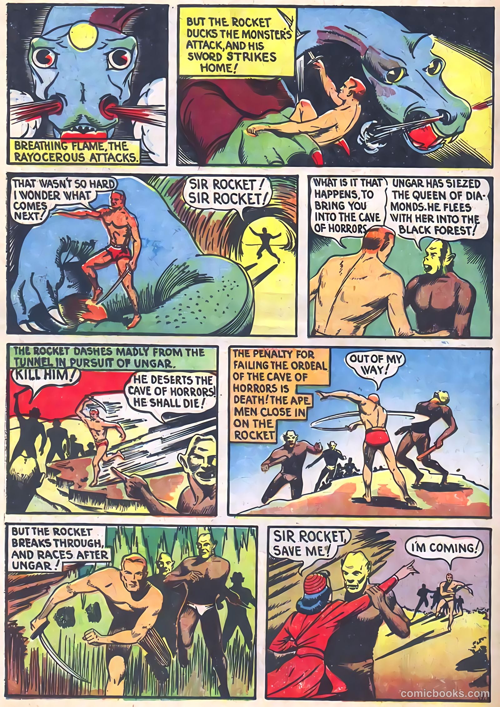 Pep Comics #5 (1940) — page 50 of 68