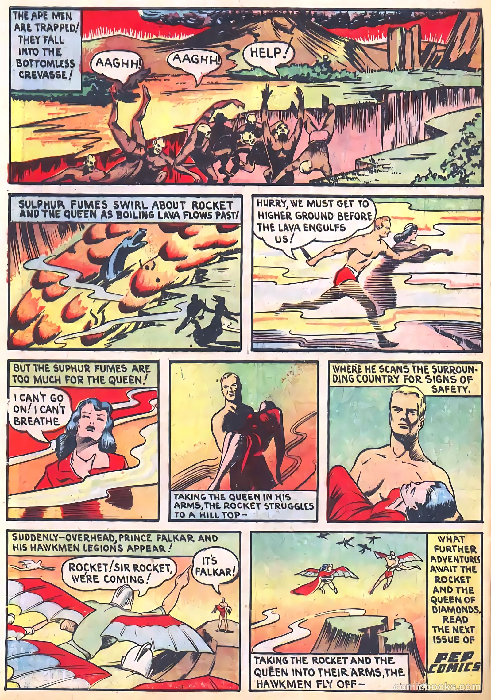 Pep Comics #5 (1940) — page 52 of 68