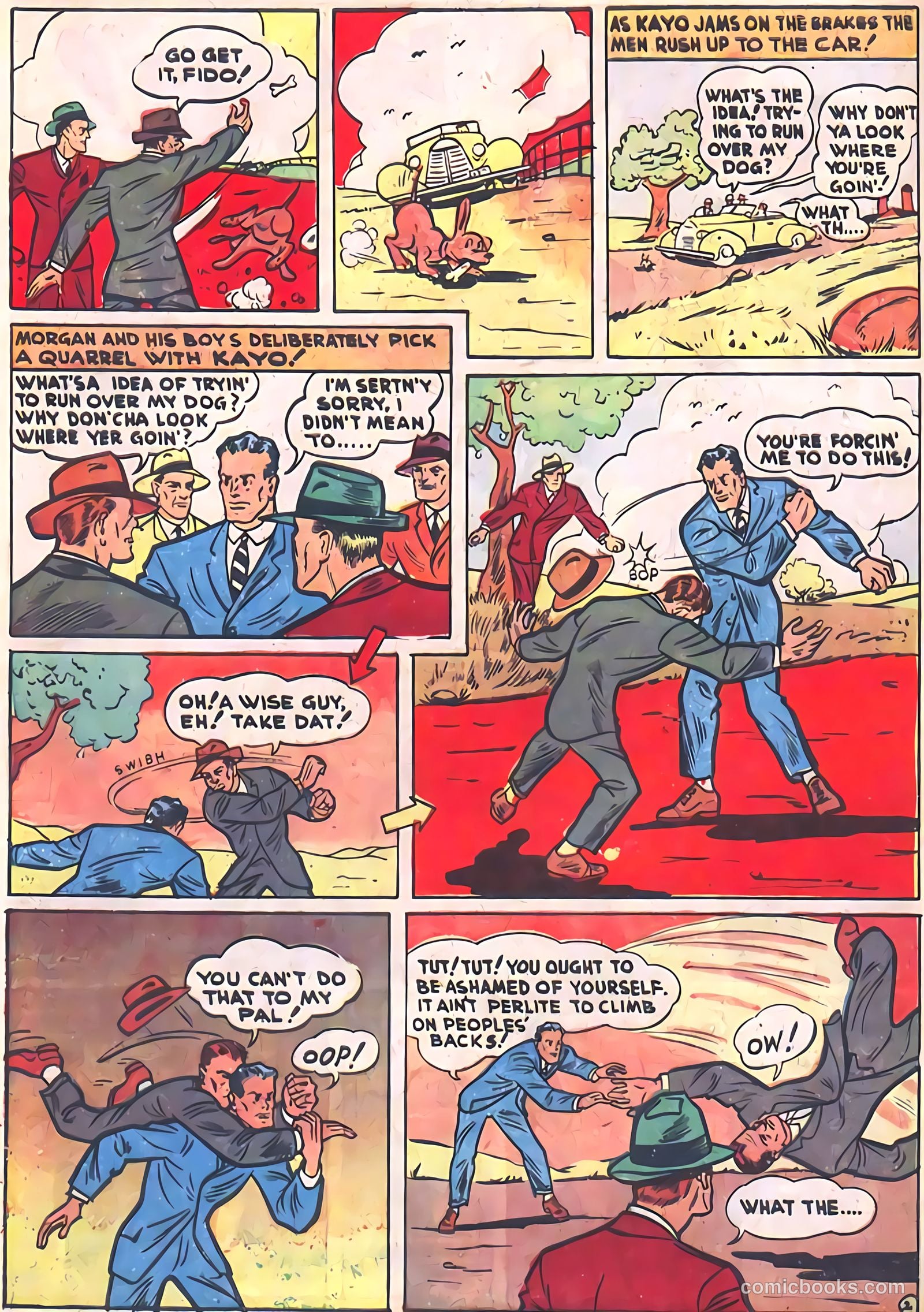 Pep Comics #5 (1940) — page 56 of 68