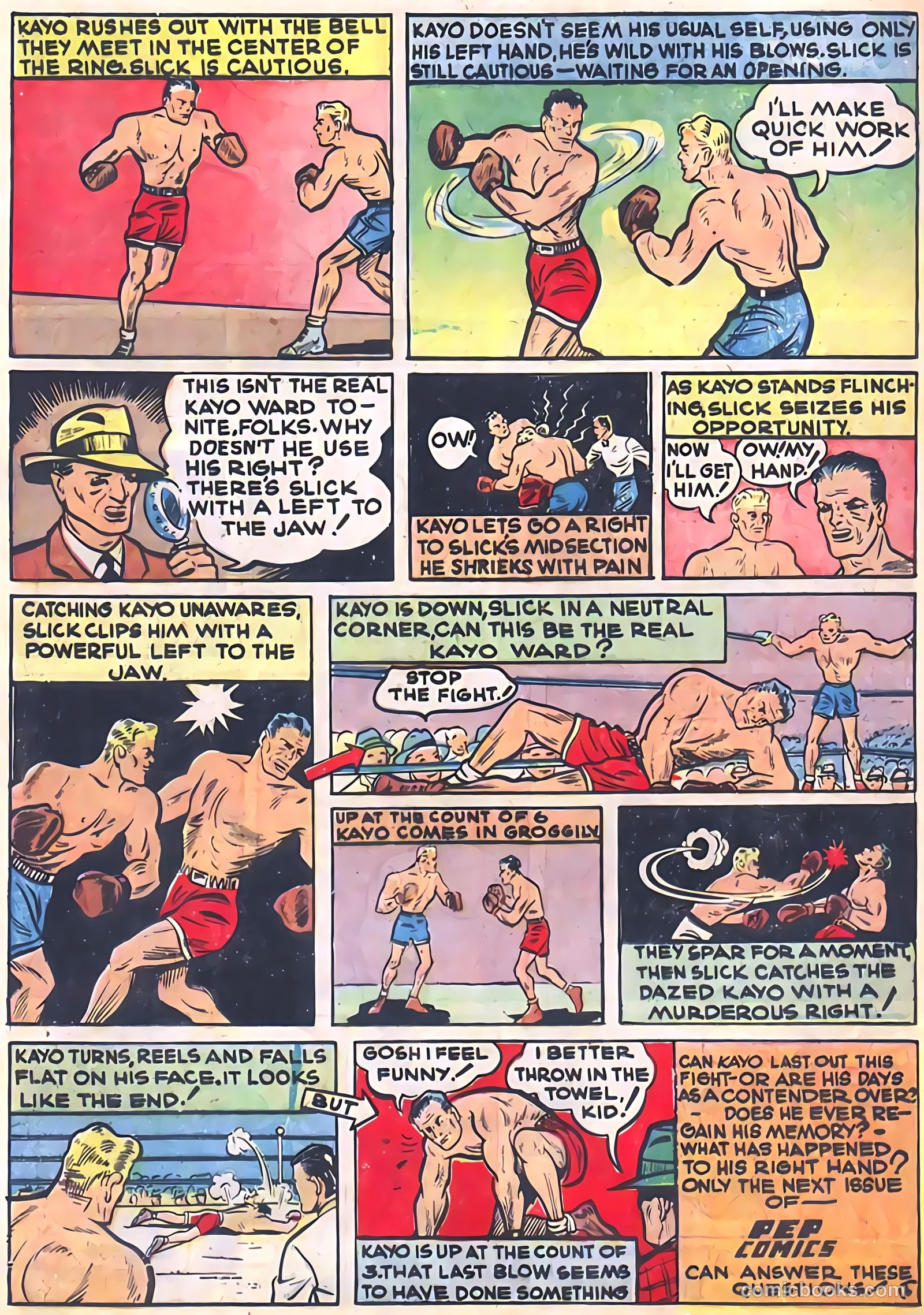 Pep Comics #5 (1940) — page 60 of 68