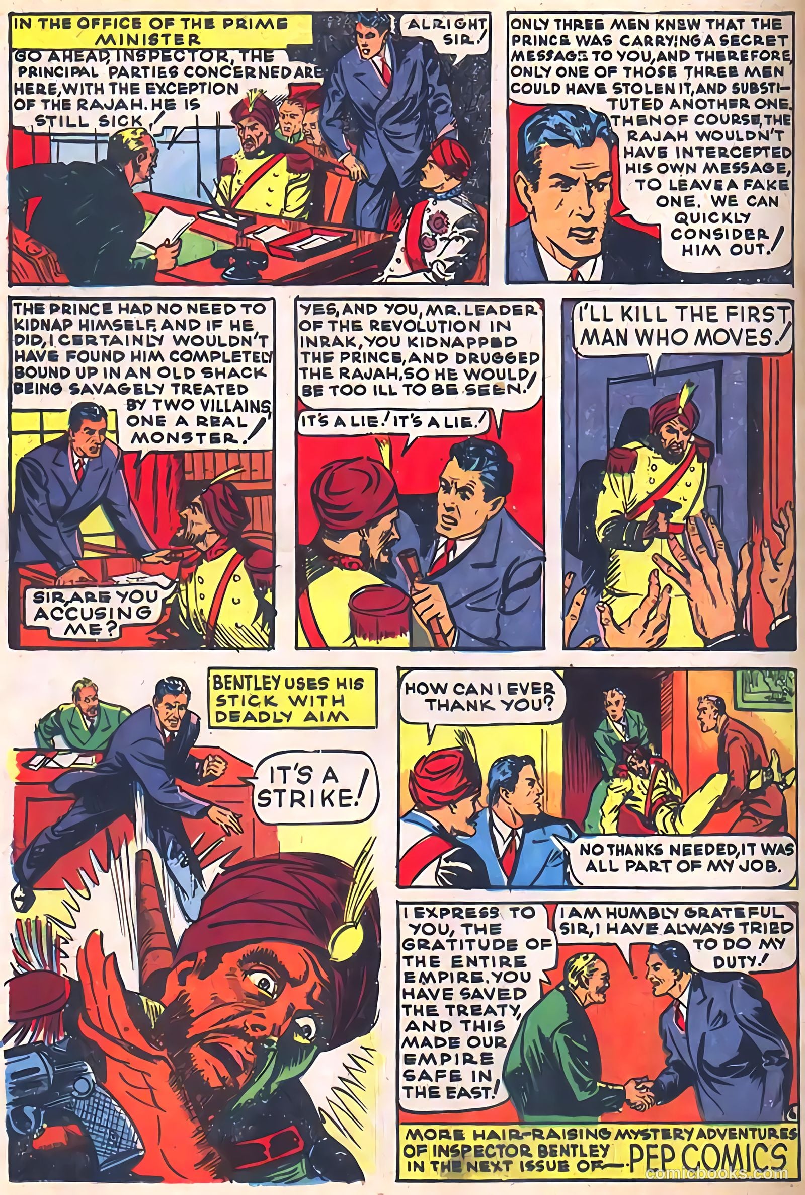 Pep Comics #5 (1940) — page 66 of 68