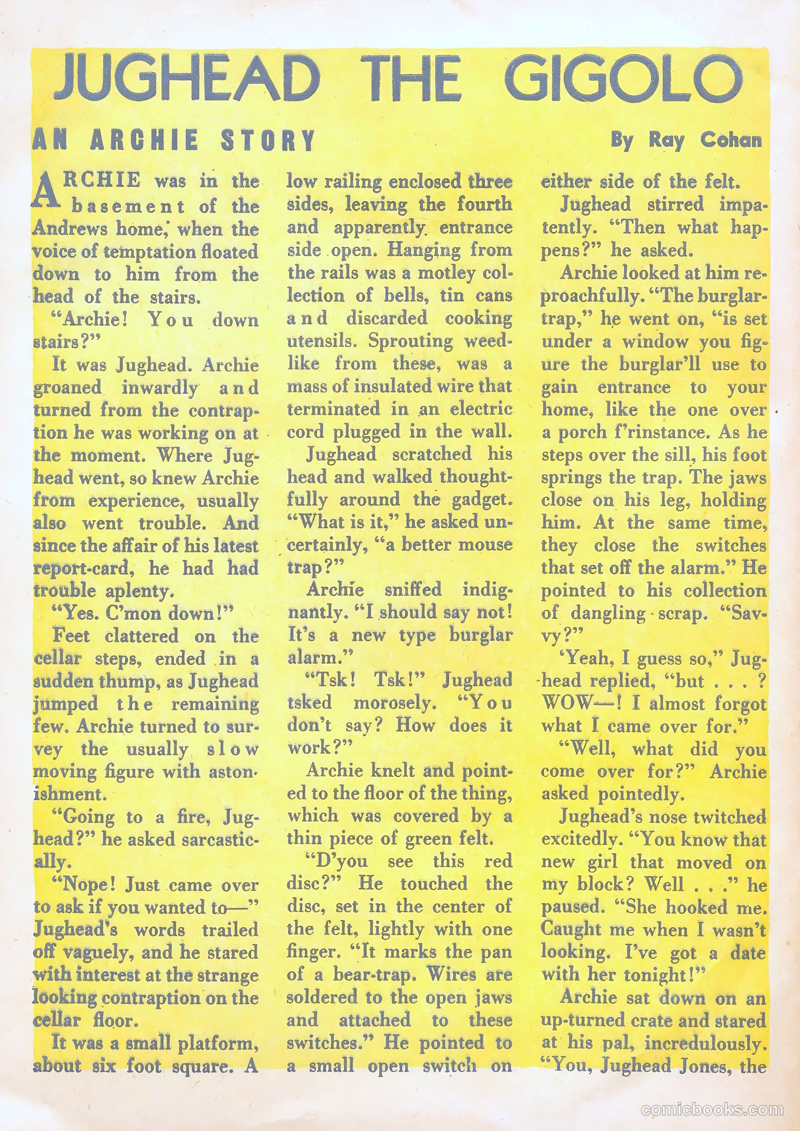 Pep Comics #51 (1944) — page 42 of 52