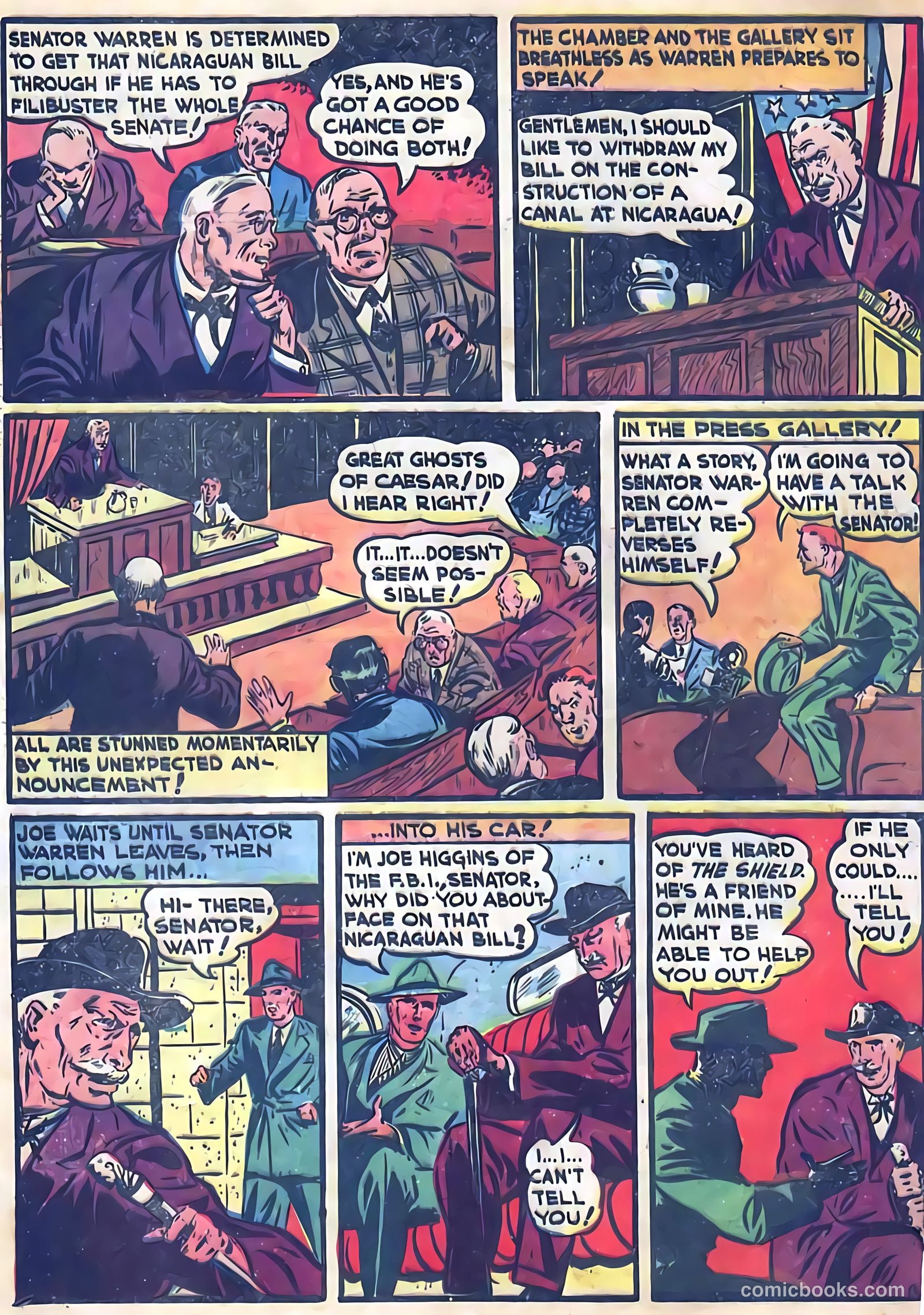 Pep Comics #6 (1940) — page 4 of 68