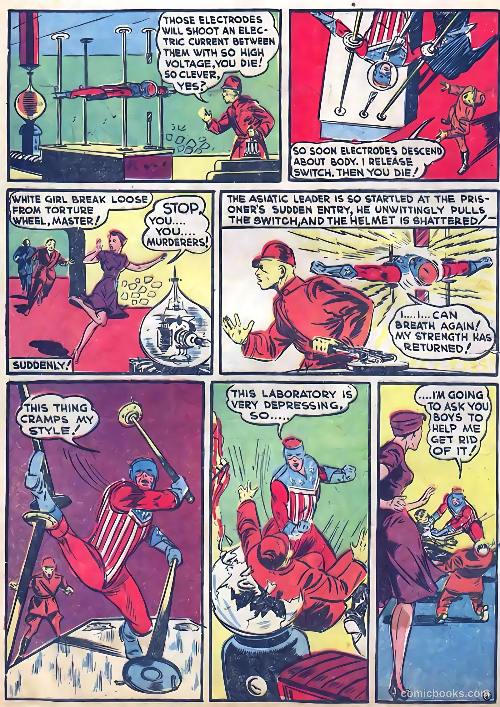 Pep Comics #6 (1940) — page 8 of 68