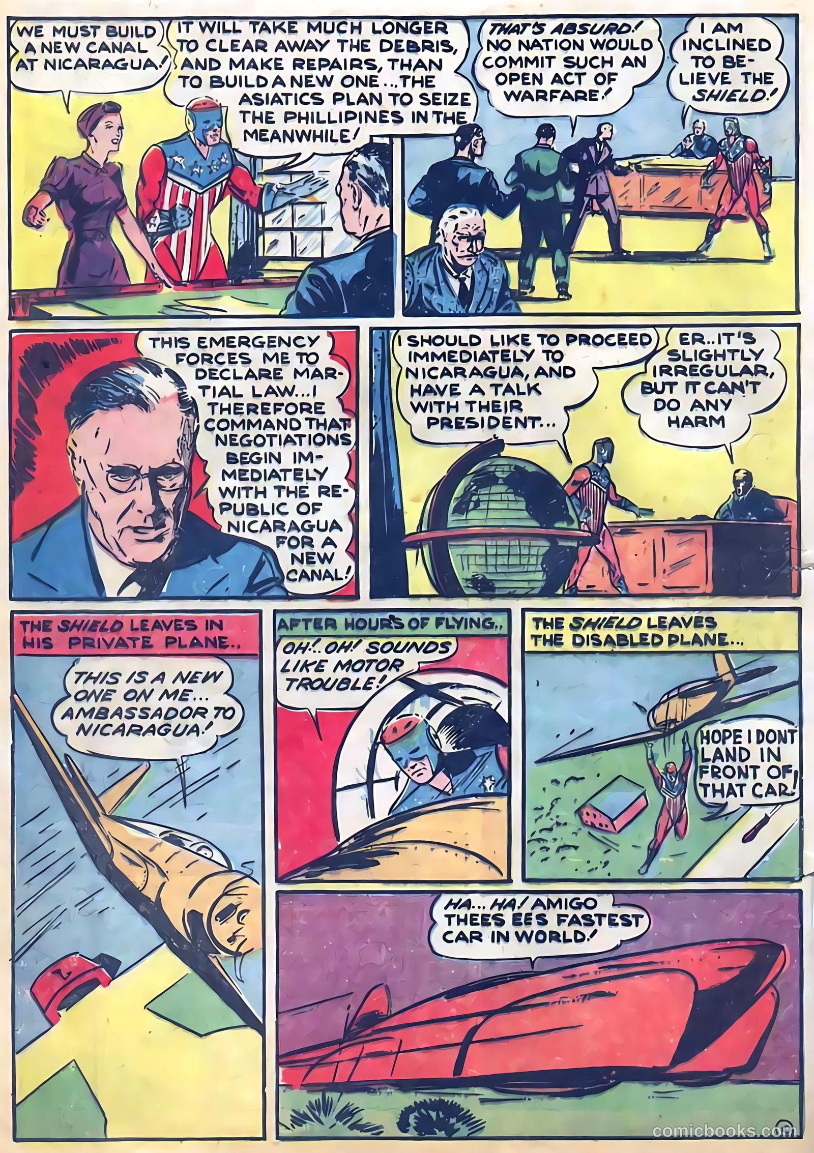 Pep Comics #6 (1940) — page 12 of 68