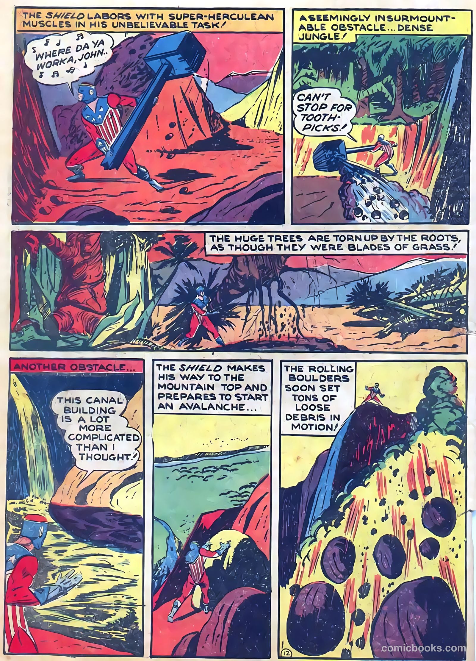 Pep Comics #6 (1940) — page 14 of 68