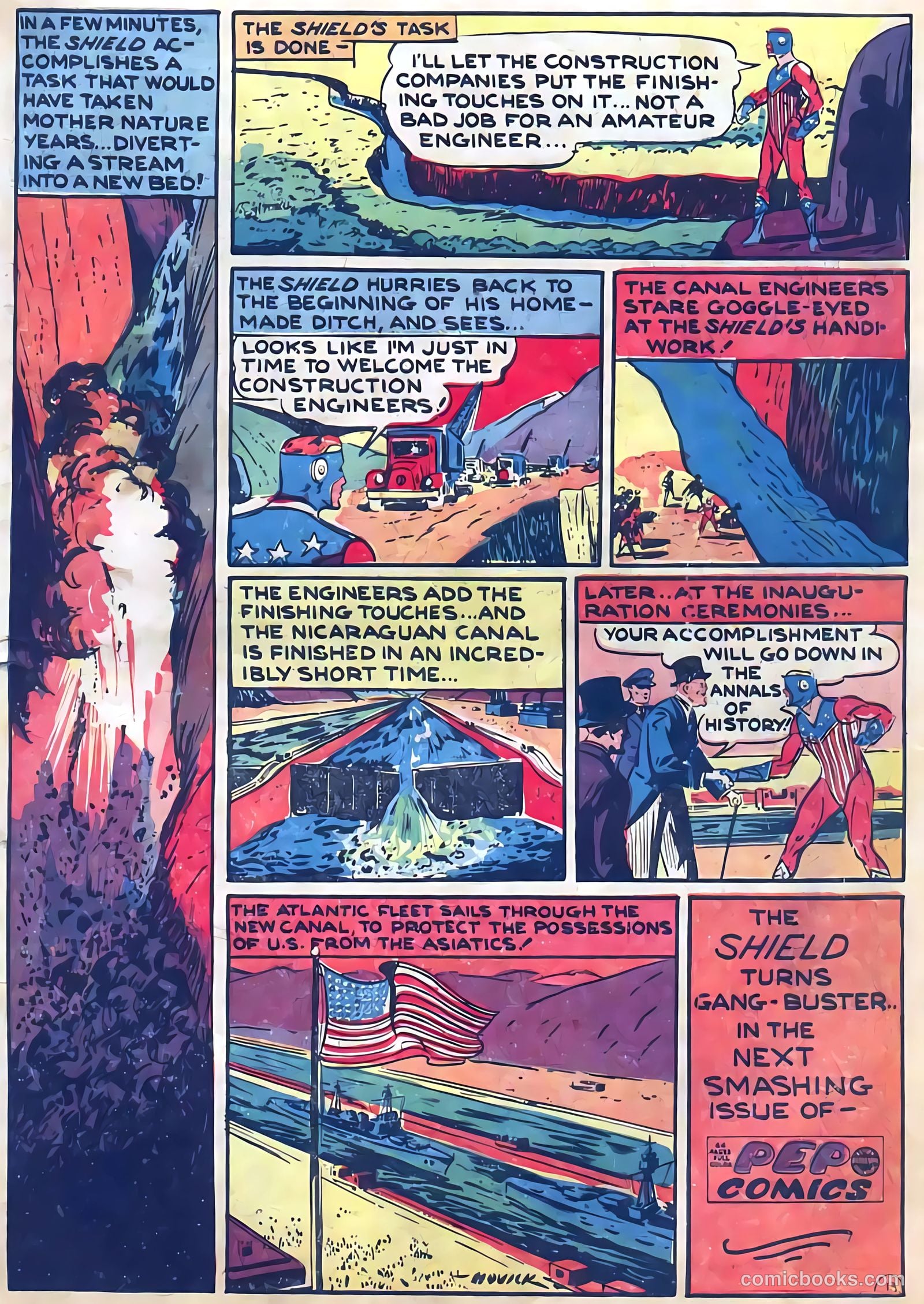 Pep Comics #6 (1940) — page 15 of 68