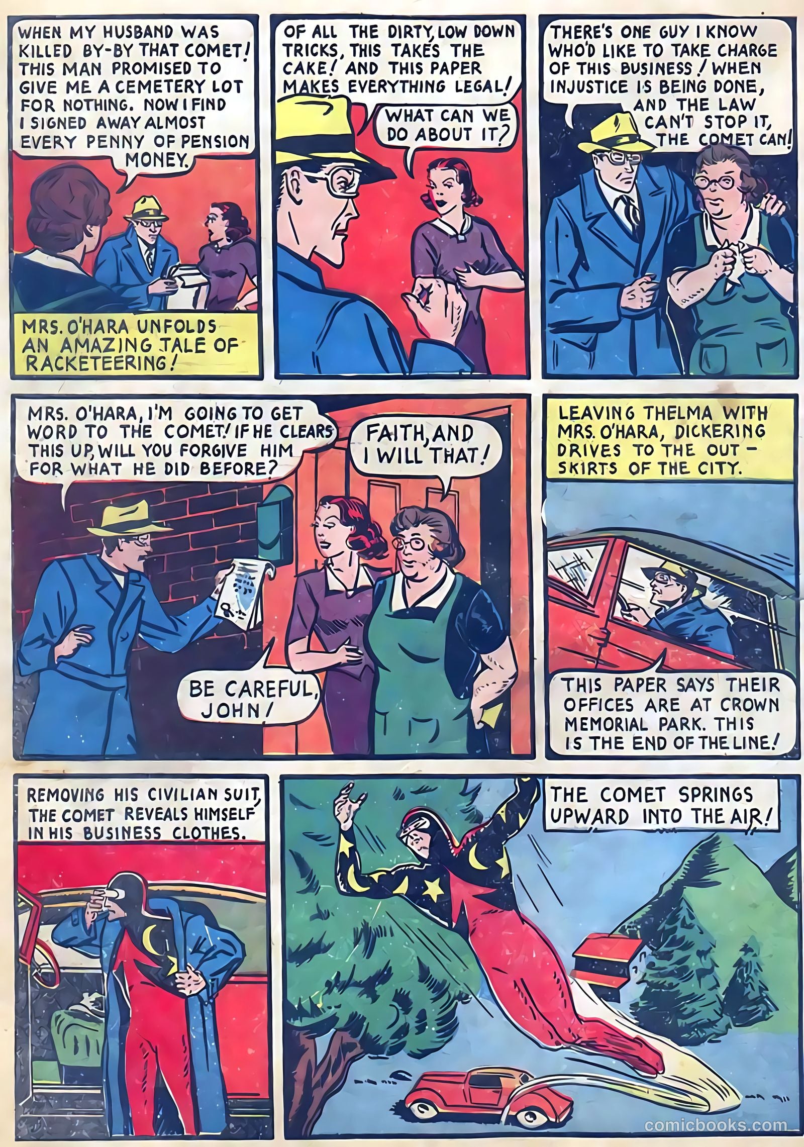 Pep Comics #6 (1940) — page 18 of 68