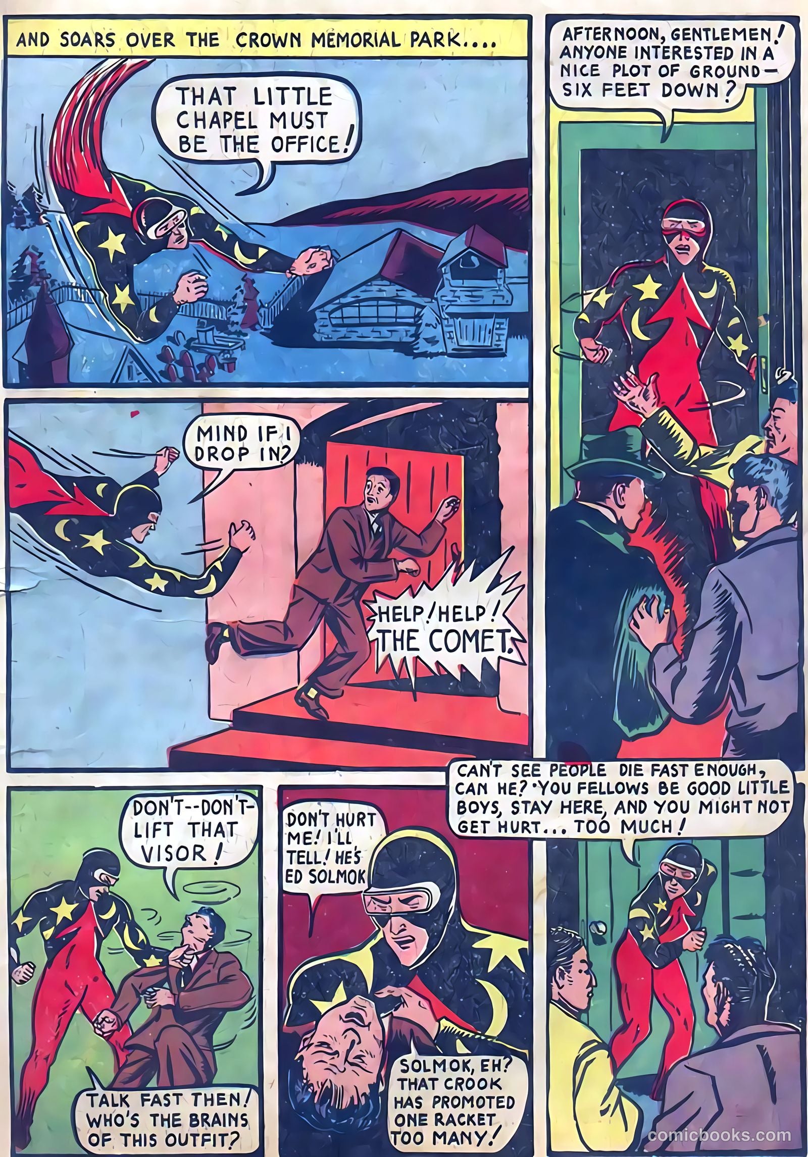 Pep Comics #6 (1940) — page 19 of 68