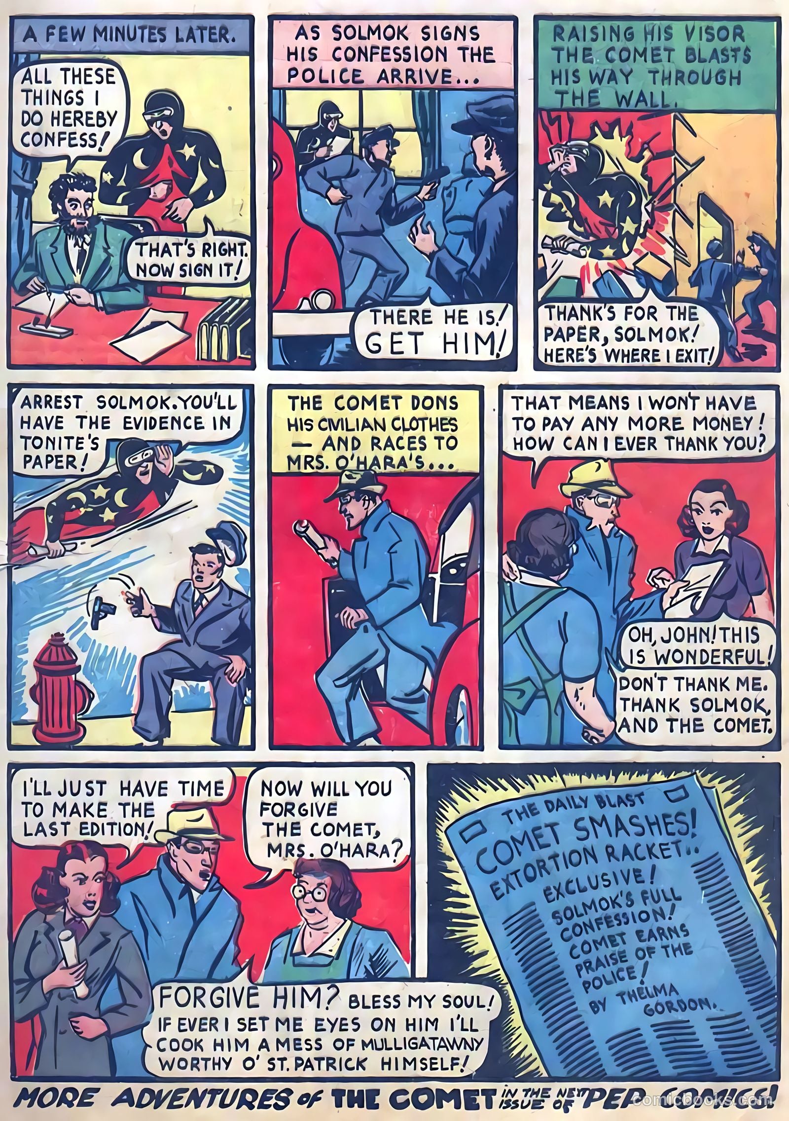 Pep Comics #6 (1940) — page 21 of 68
