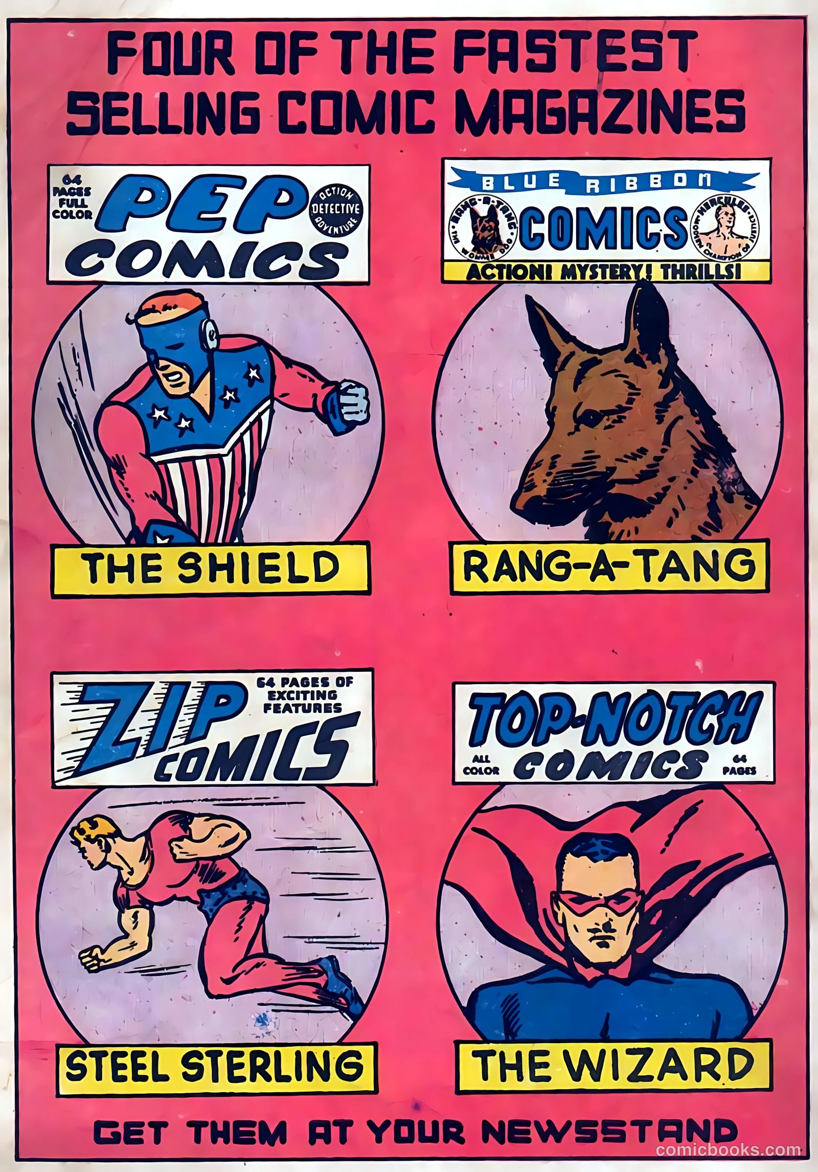 Pep Comics #6 (1940) — page 22 of 68