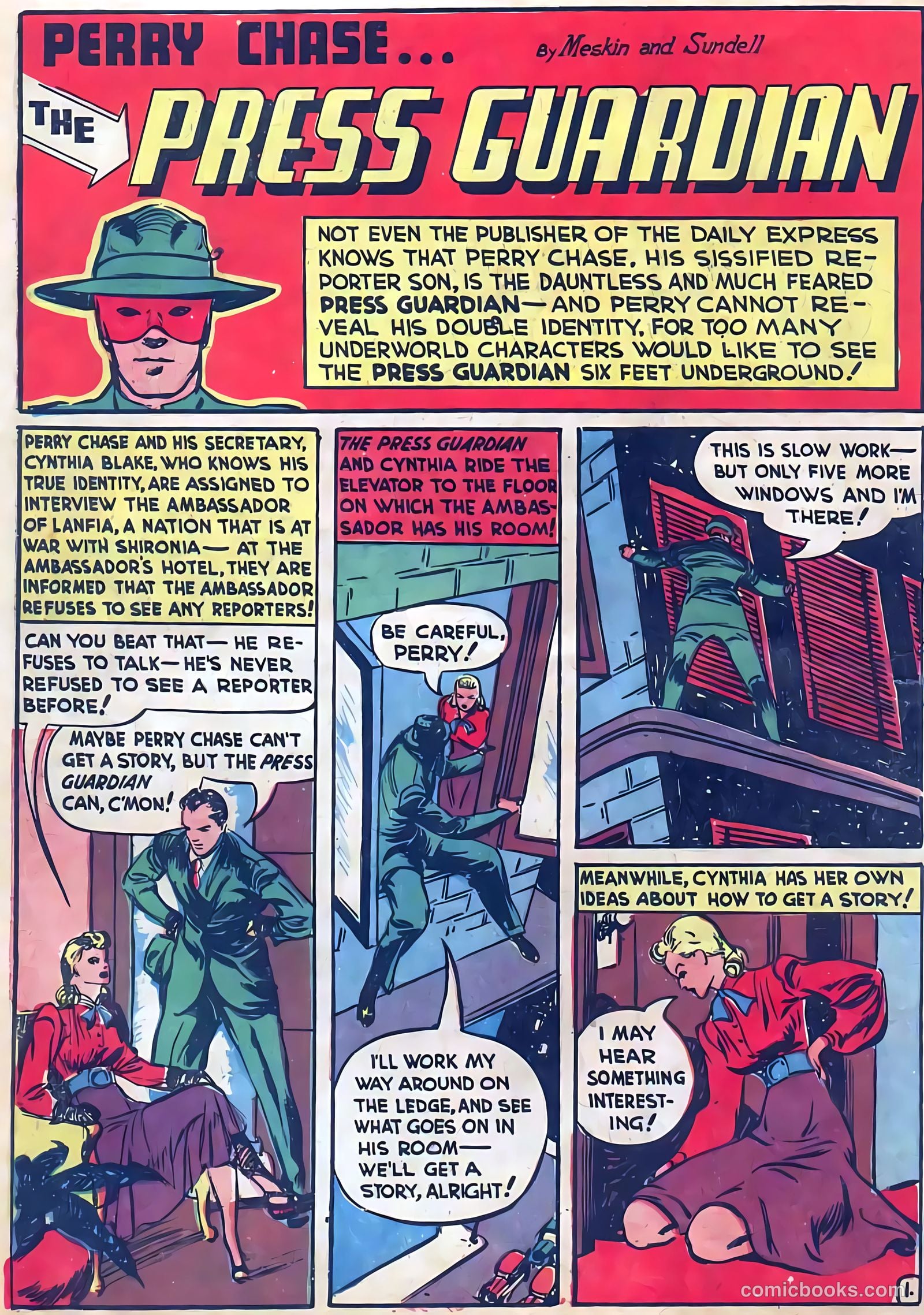 Pep Comics #6 (1940) — page 24 of 68