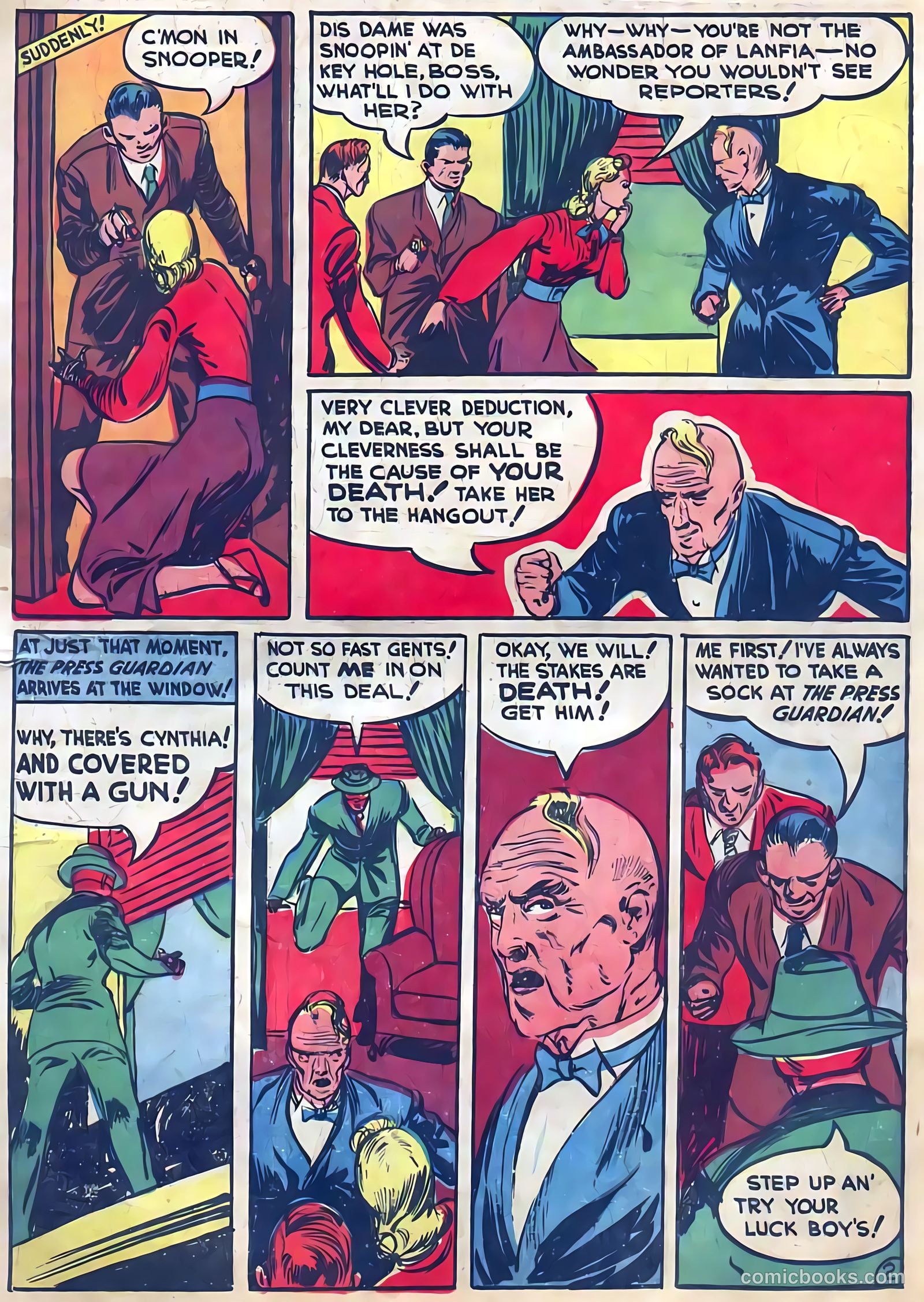 Pep Comics #6 (1940) — page 25 of 68