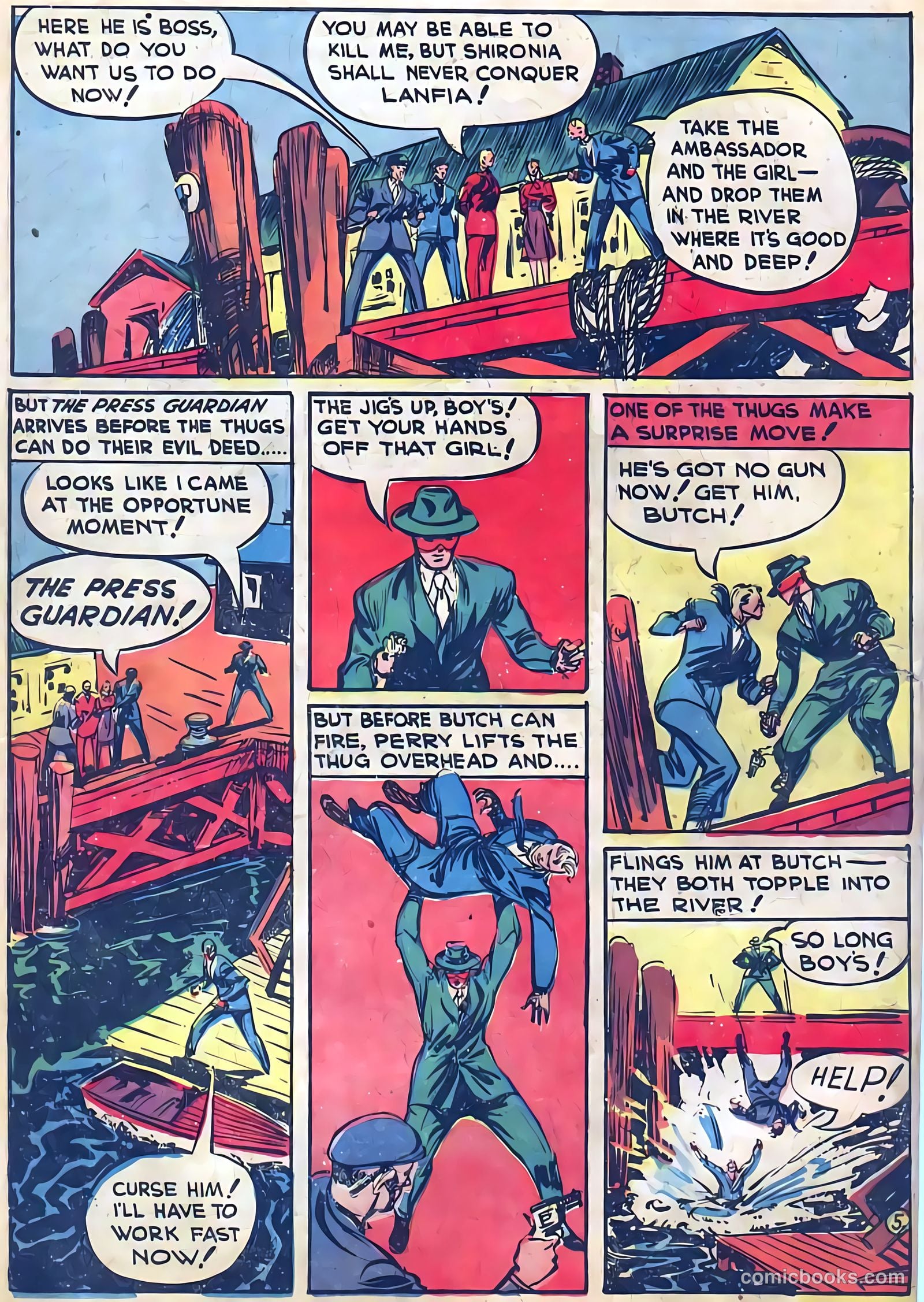 Pep Comics #6 (1940) — page 28 of 68