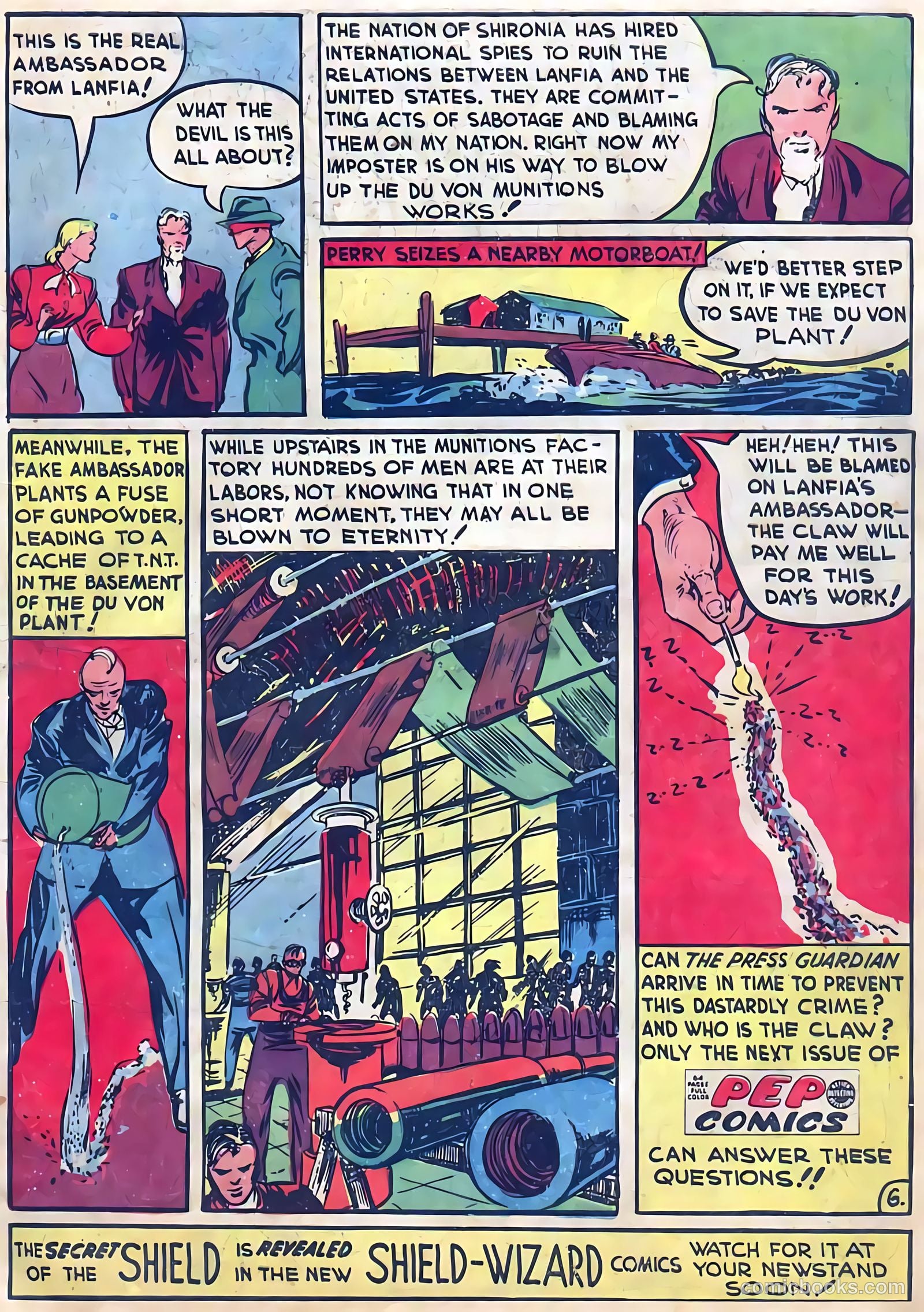 Pep Comics #6 (1940) — page 29 of 68