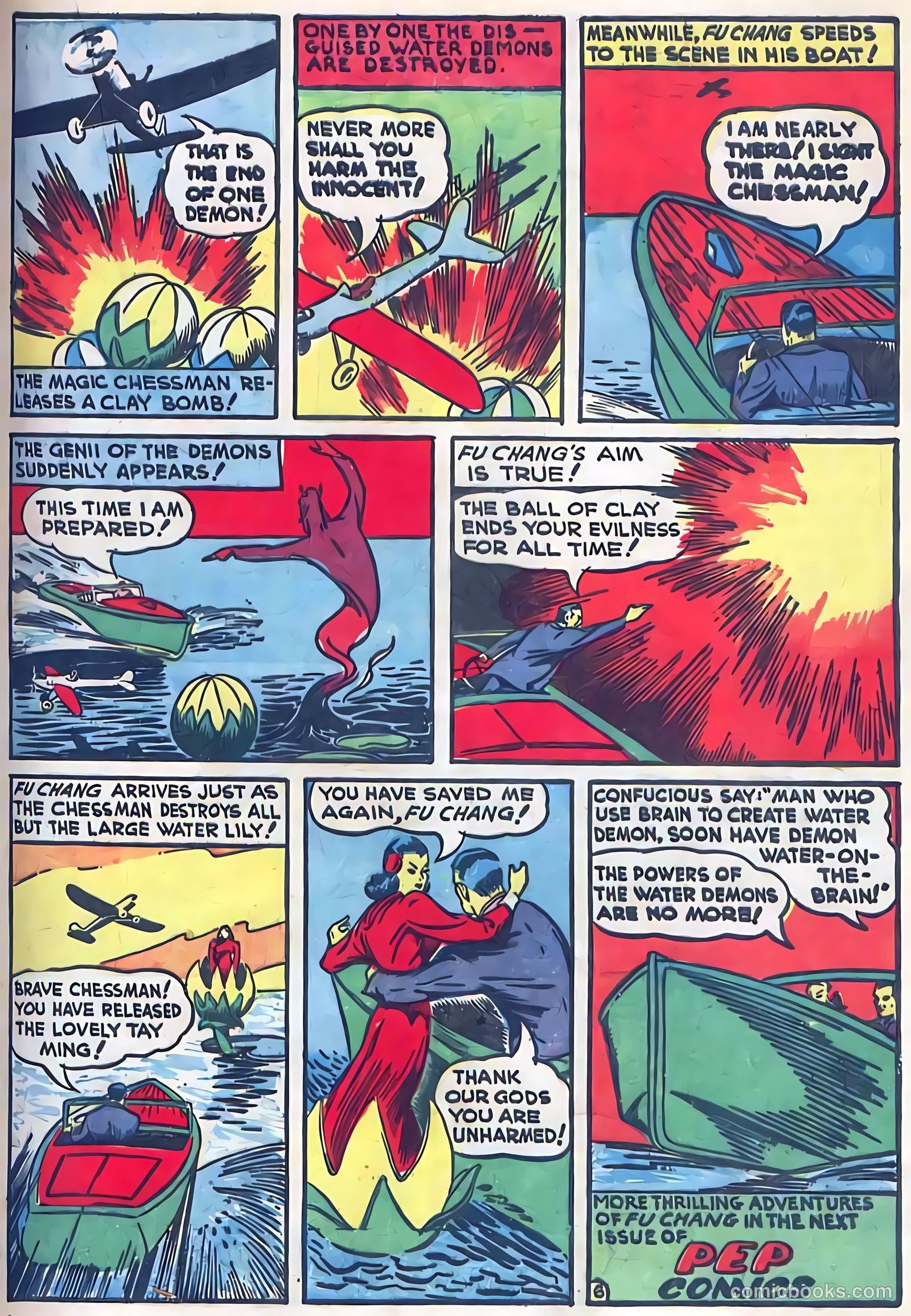 Pep Comics #6 (1940) — page 35 of 68
