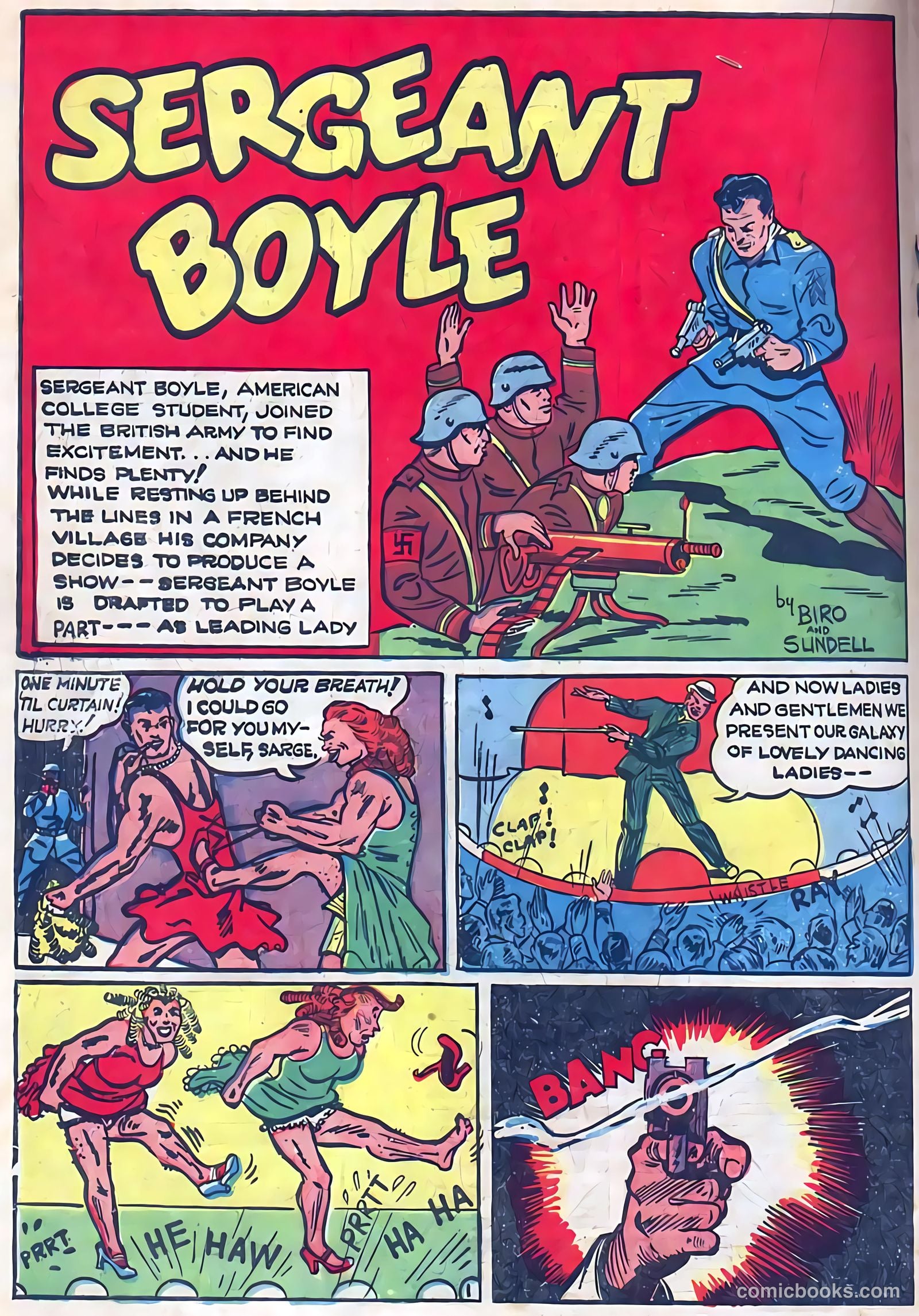 Pep Comics #6 (1940) — page 36 of 68
