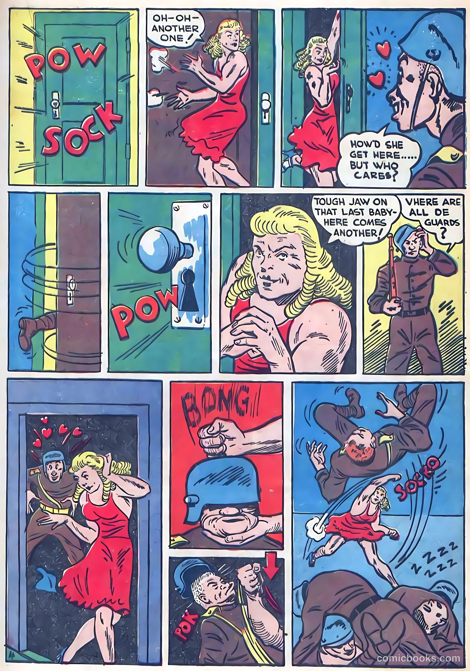 Pep Comics #6 (1940) — page 39 of 68