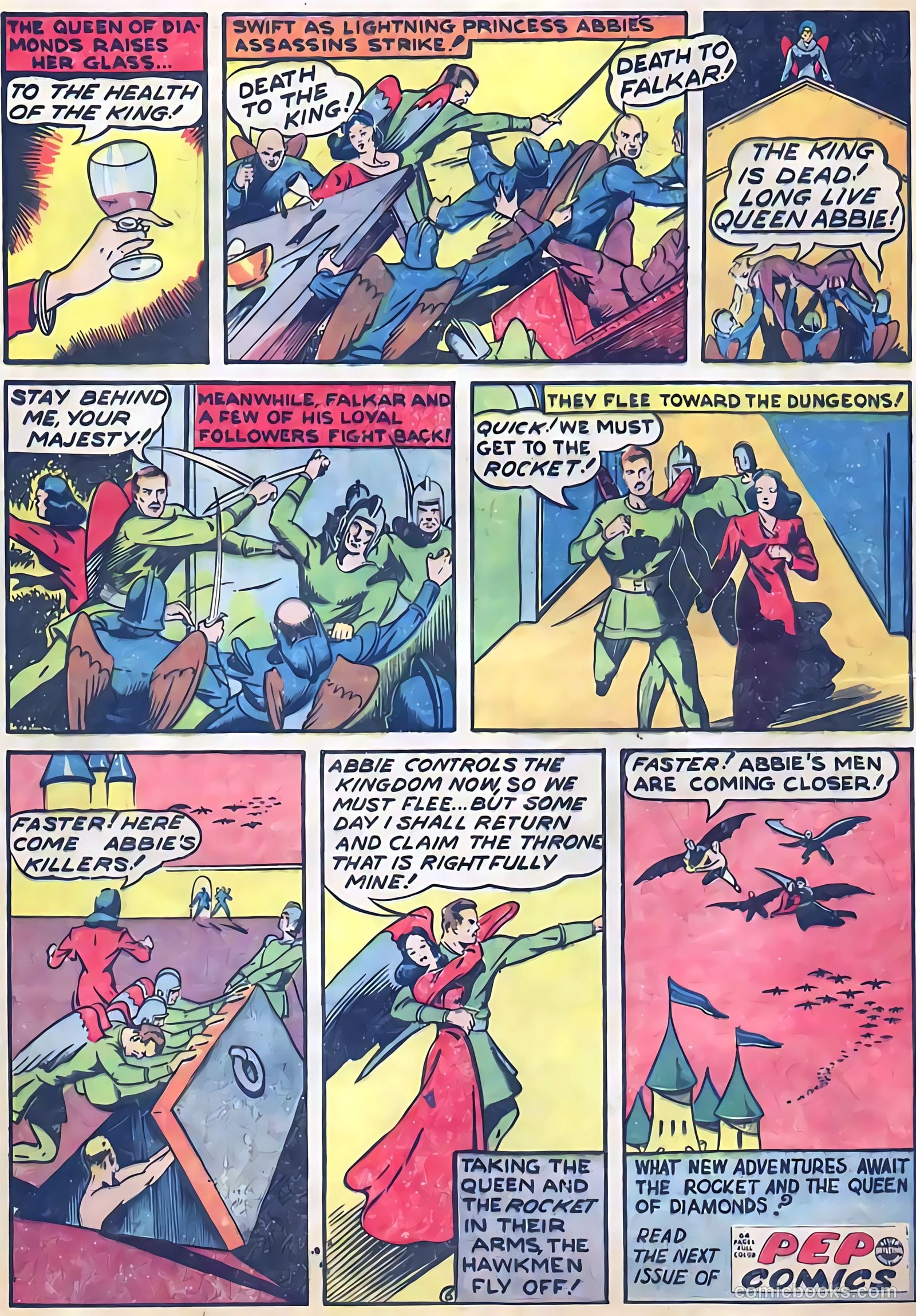 Pep Comics #6 (1940) — page 54 of 68