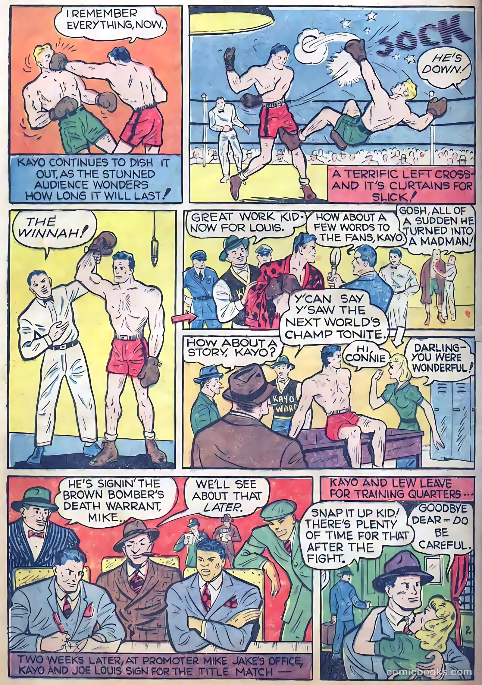 Pep Comics #6 (1940) — page 56 of 68