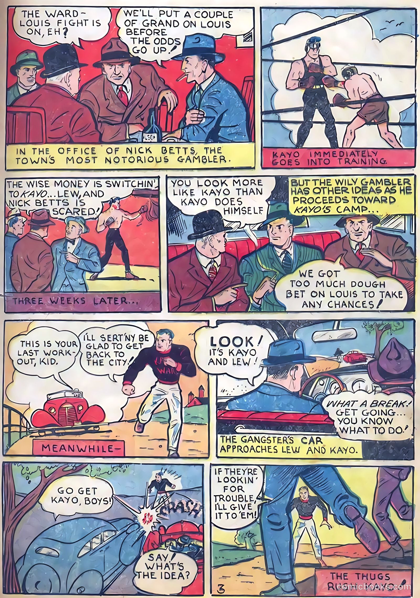 Pep Comics #6 (1940) — page 57 of 68