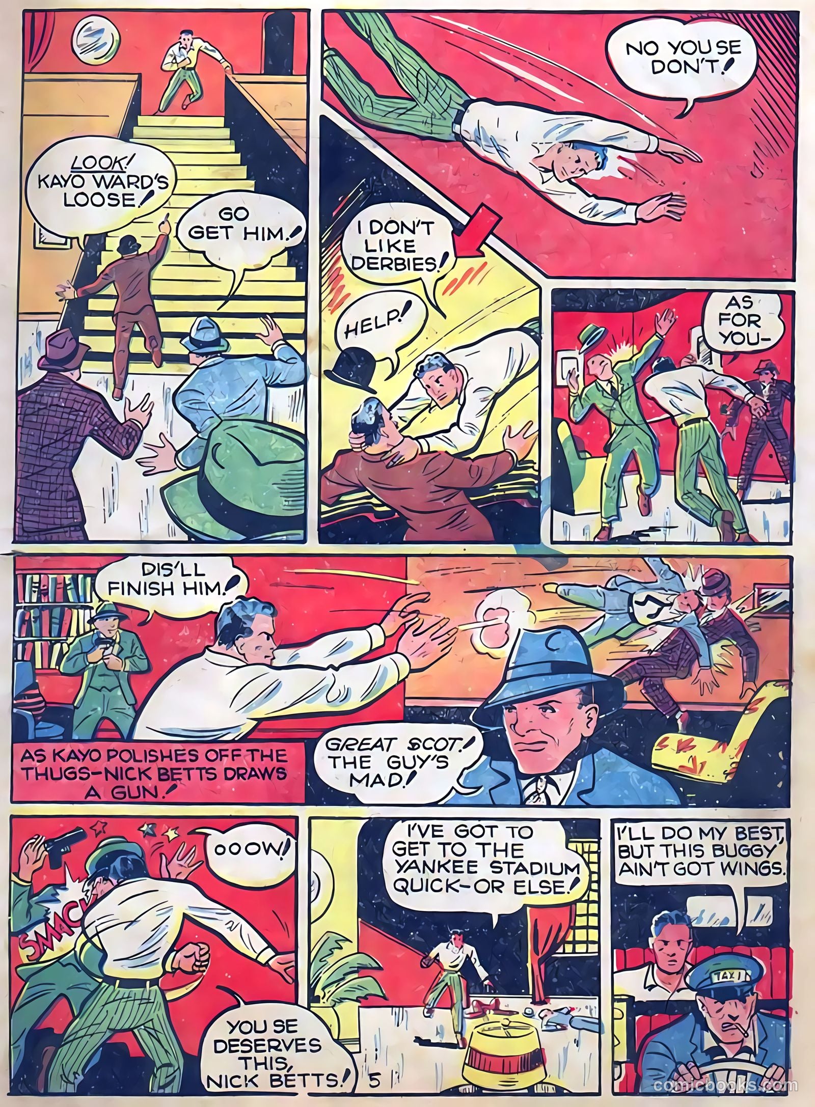 Pep Comics #6 (1940) — page 59 of 68