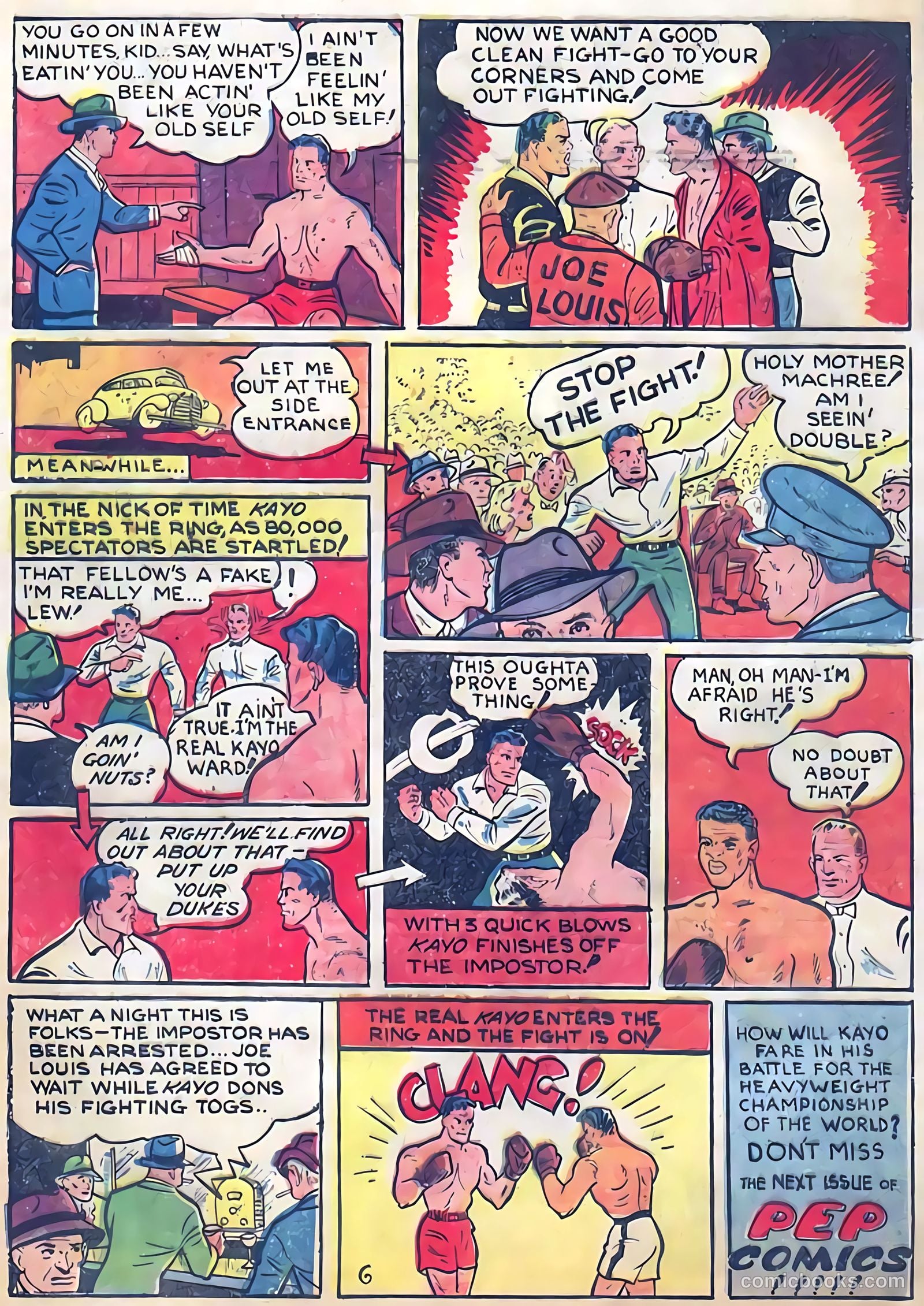 Pep Comics #6 (1940) — page 60 of 68