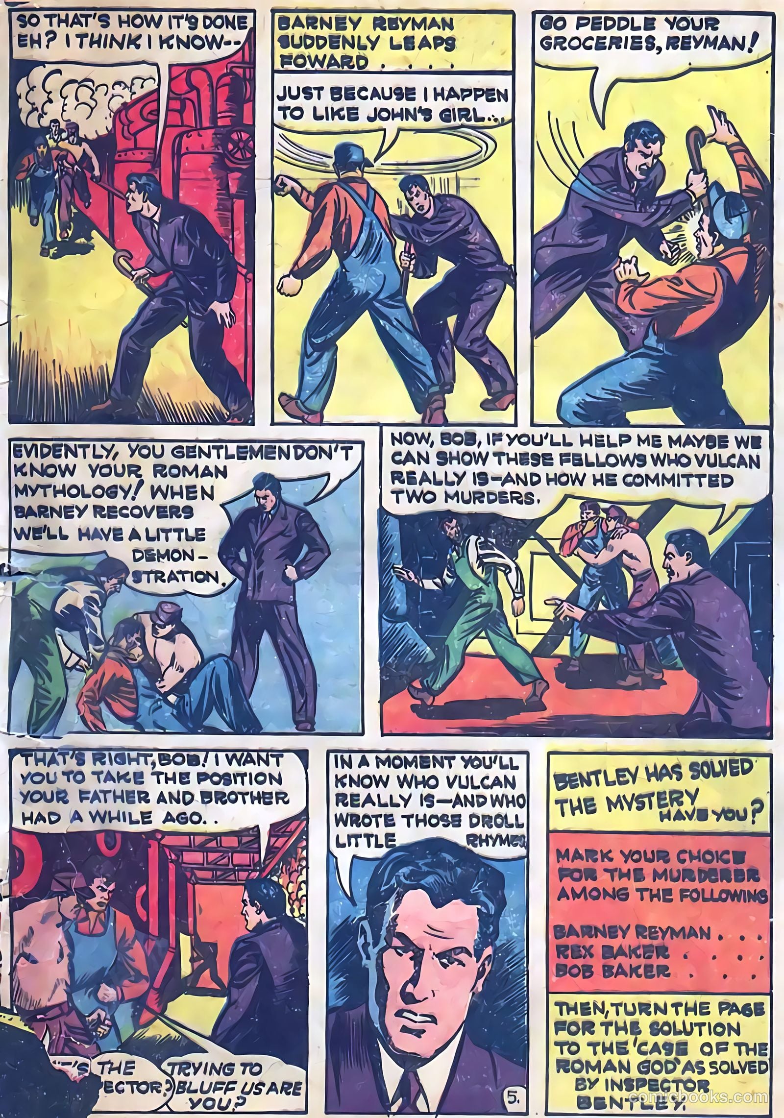 Pep Comics #6 (1940) — page 65 of 68