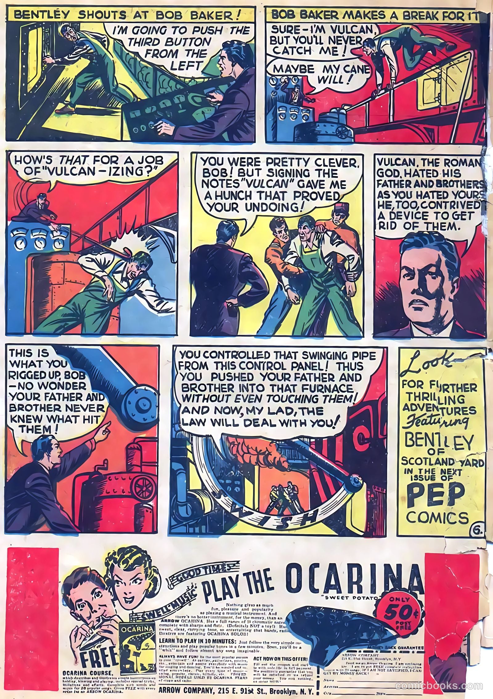 Pep Comics #6 (1940) — page 66 of 68