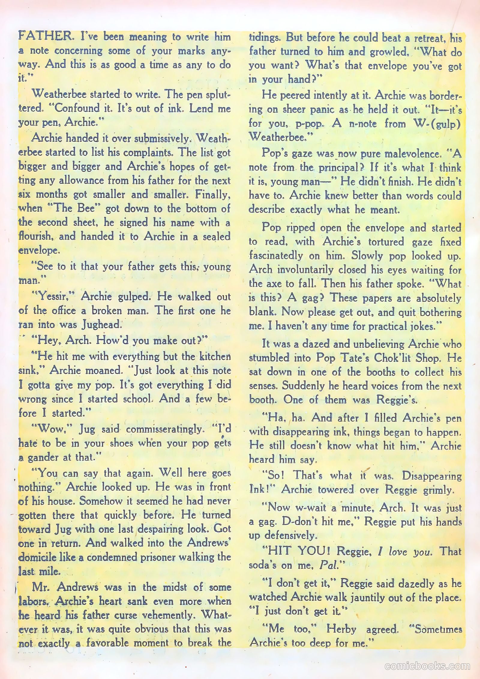 Pep Comics #67 (1948) — page 30 of 52