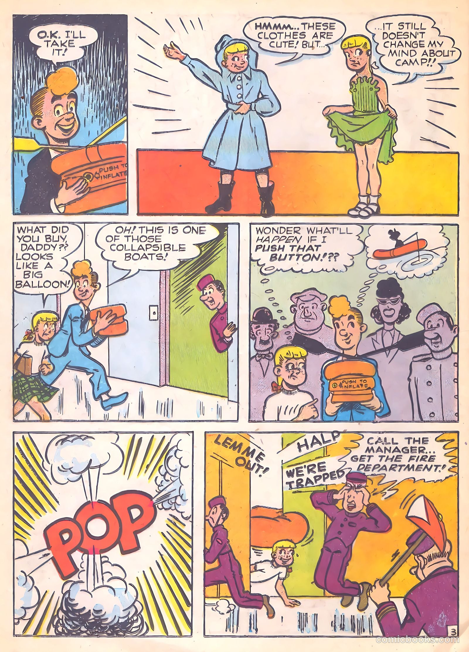 Pep Comics #69 (1948) — page 36 of 52
